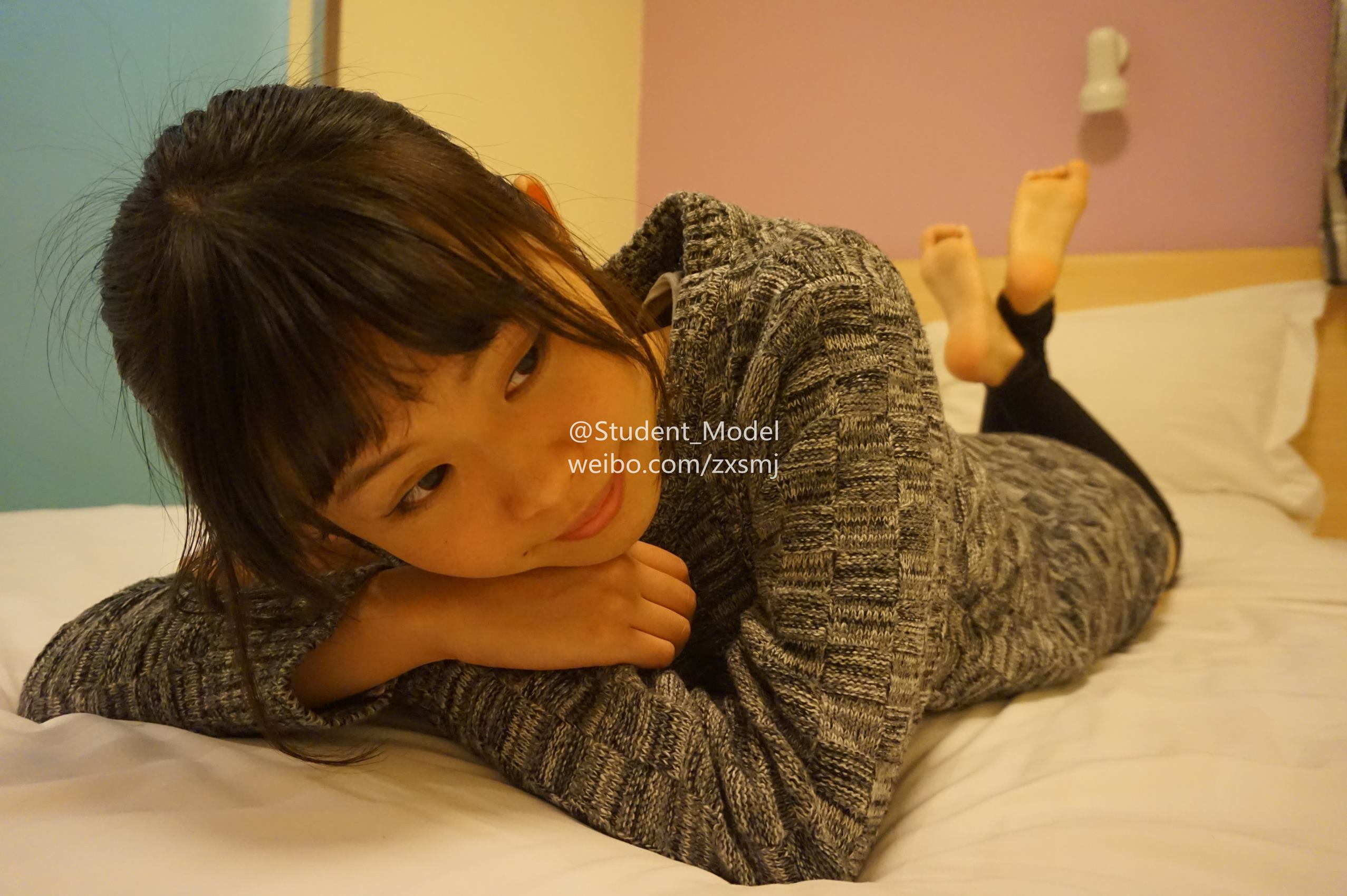 图片[12]-students学生美腿每足 024 琦琦 [85P] – 速更版-美库