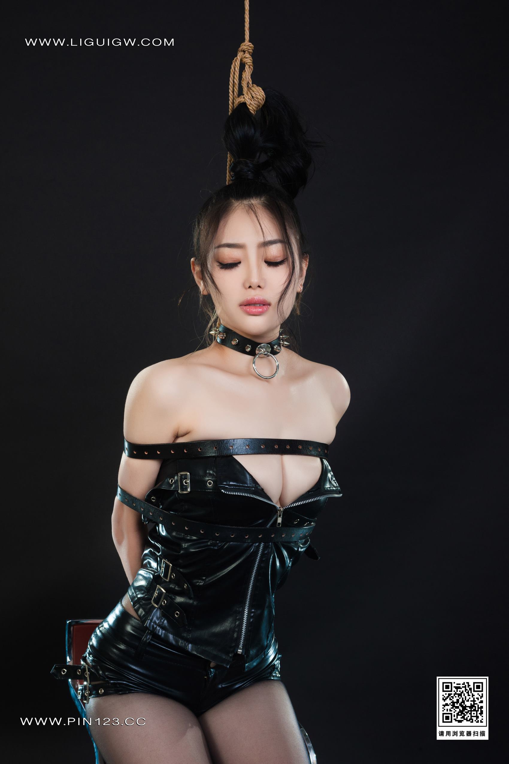 图片[13]-[Ligui丽柜]2023.10.26 欲女皮缚 小智贤[60+1P] – 速更版-美库