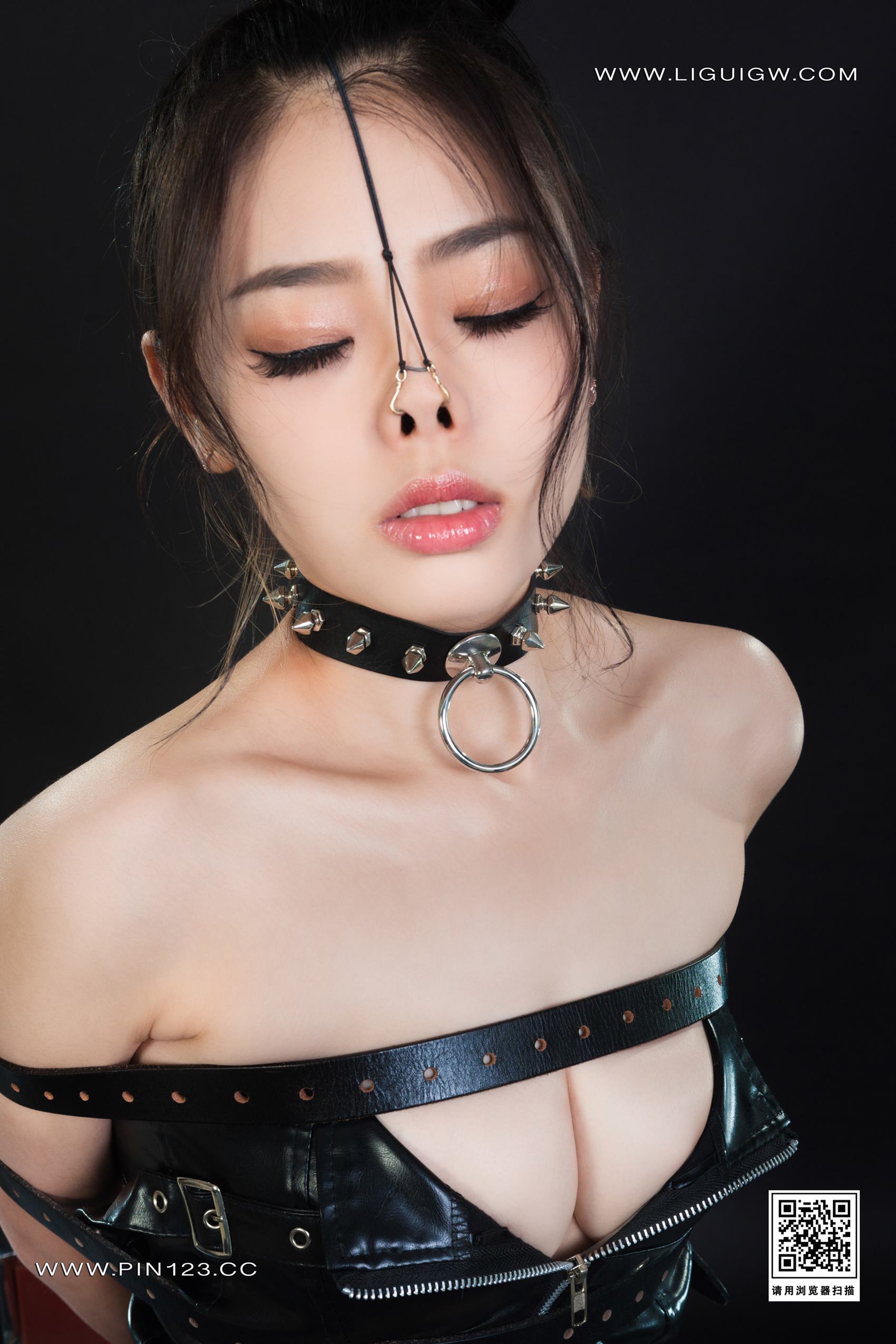 图片[16]-[Ligui丽柜]2023.10.26 欲女皮缚 小智贤[60+1P] – 速更版-美库