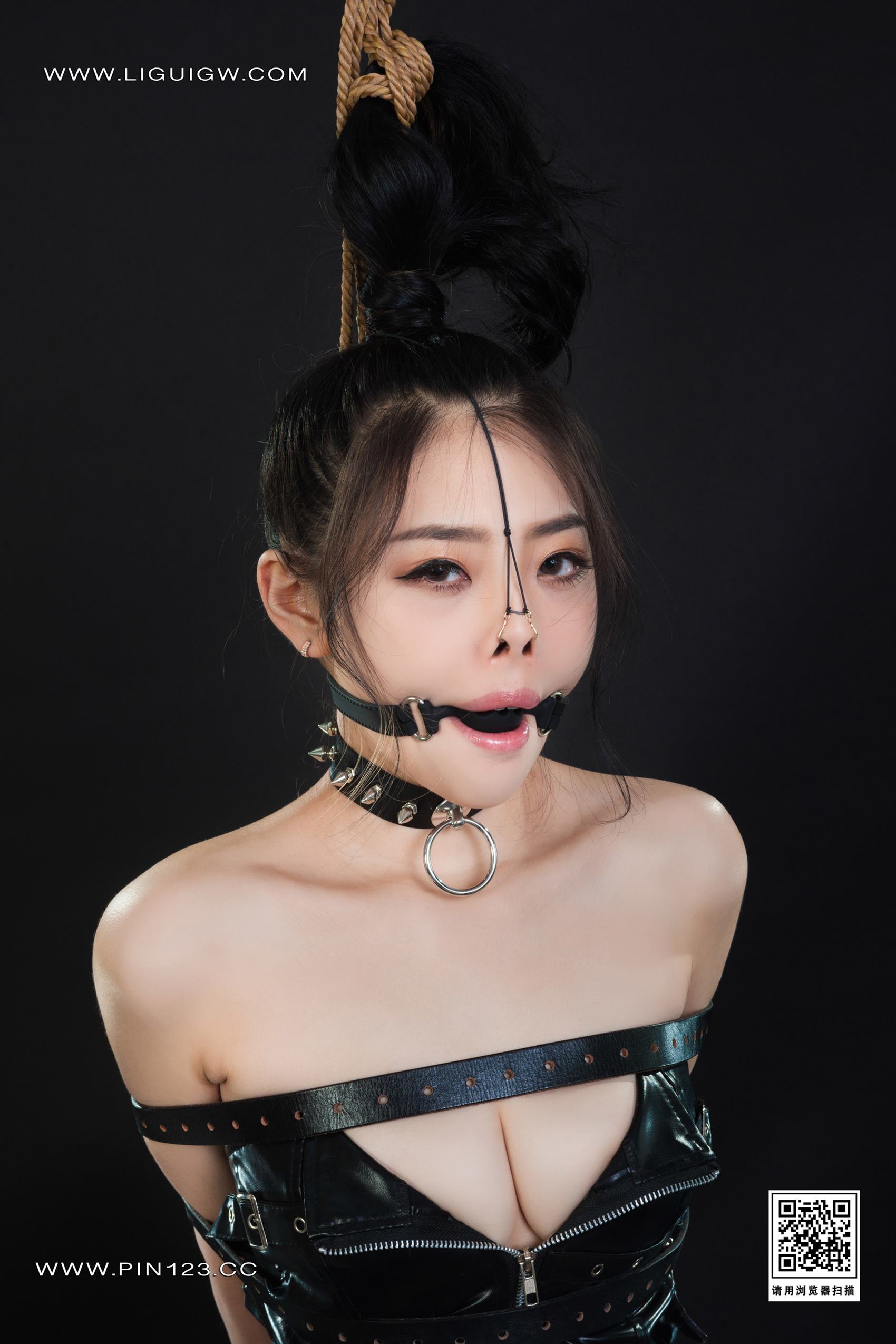 图片[19]-[Ligui丽柜]2023.10.26 欲女皮缚 小智贤[60+1P] – 速更版-美库