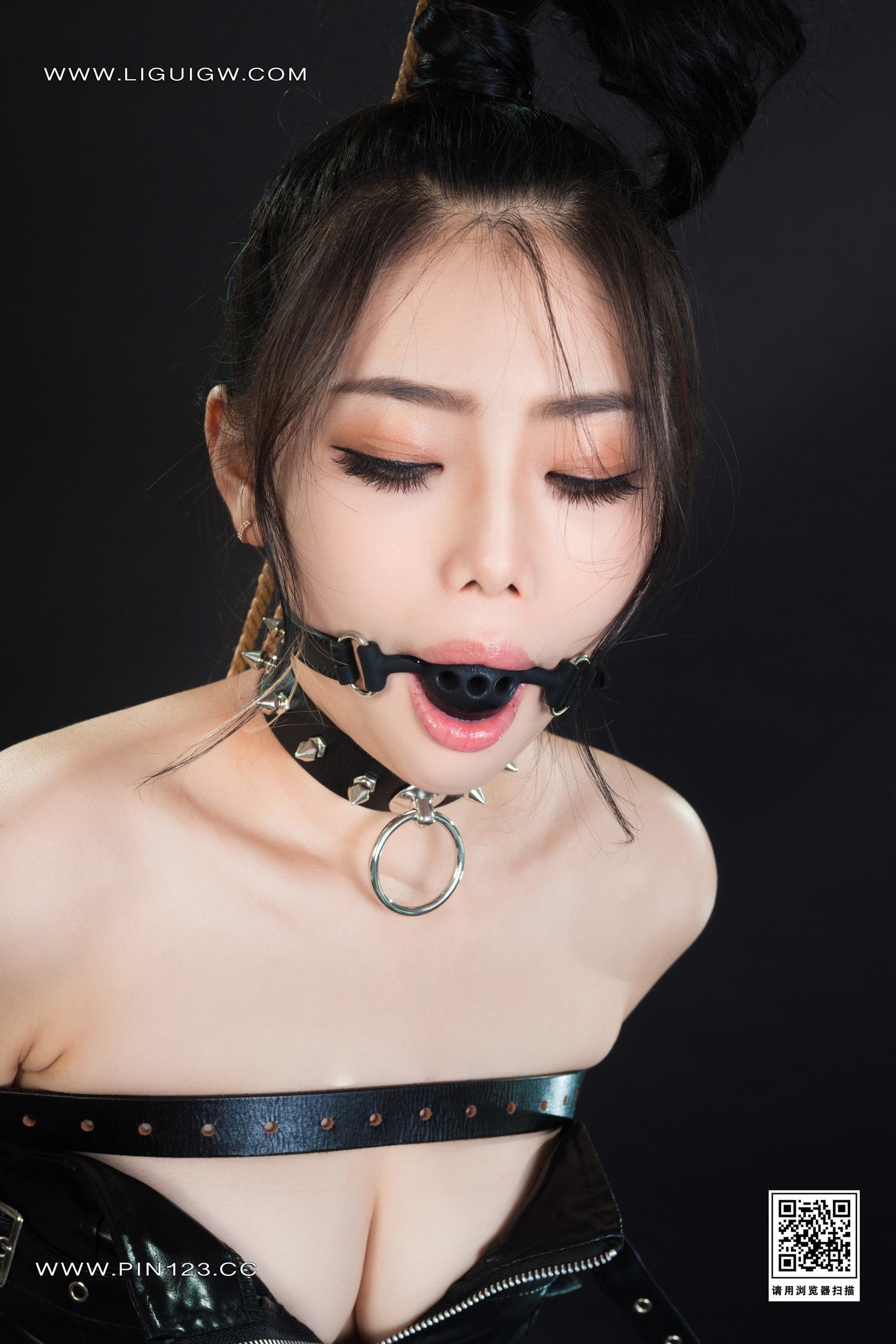 图片[21]-[Ligui丽柜]2023.10.26 欲女皮缚 小智贤[60+1P] – 速更版-美库