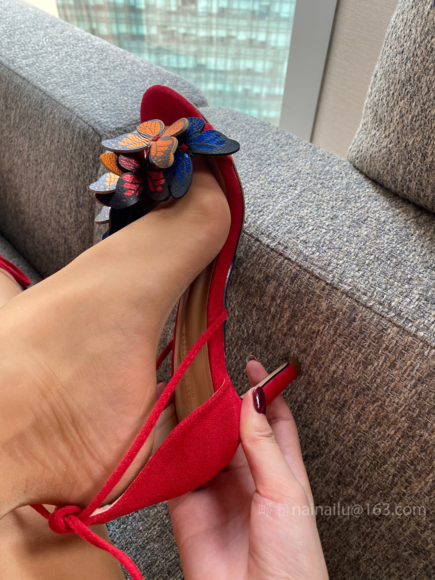 图片[50]-安乔乔儿(Nia乔乔) 包臀裙肉丝[75P] – 速更版-美库