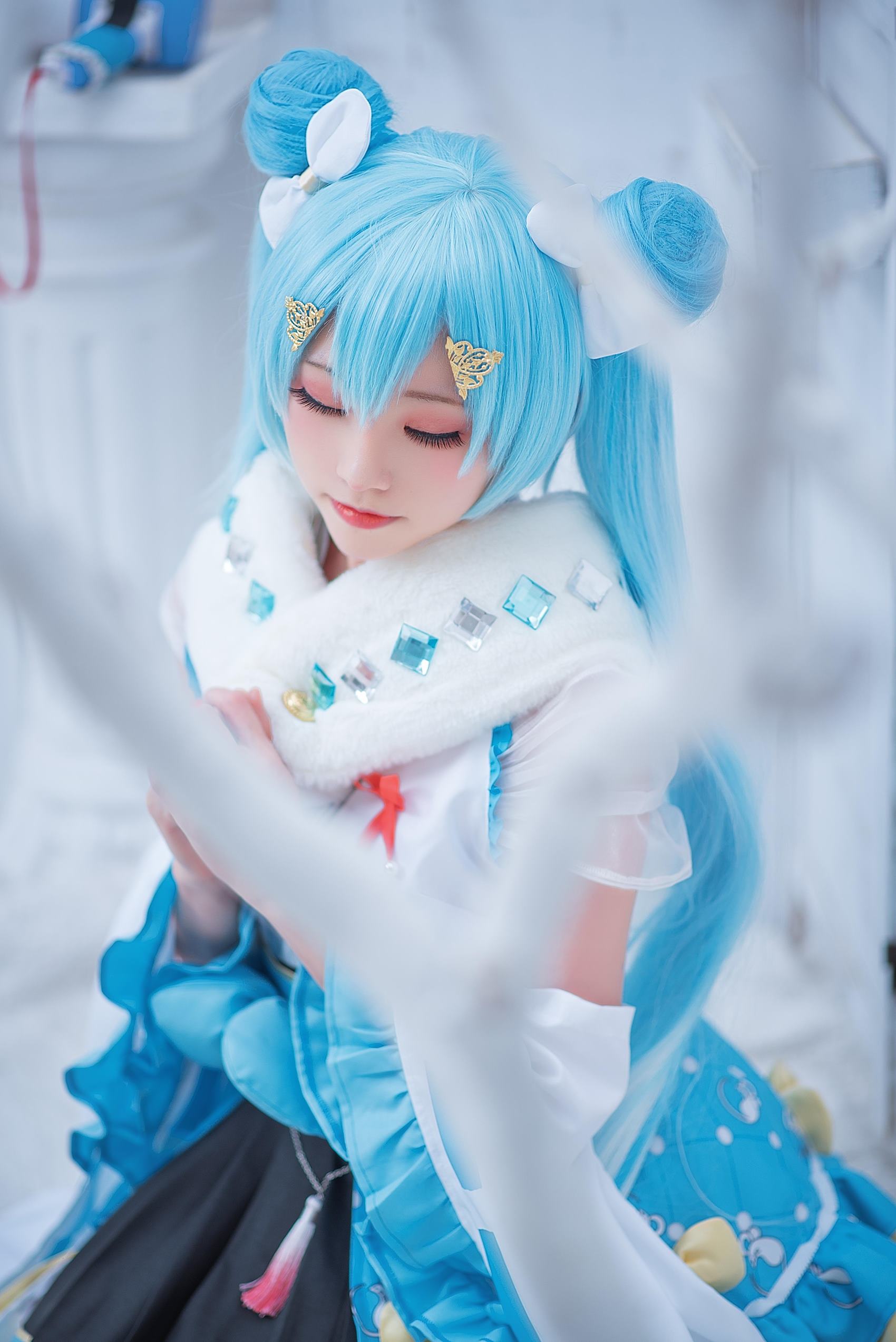 图片[14]-人气Coser@Kitaro_绮太郎 初音miku1[16P] – 速更版-美库