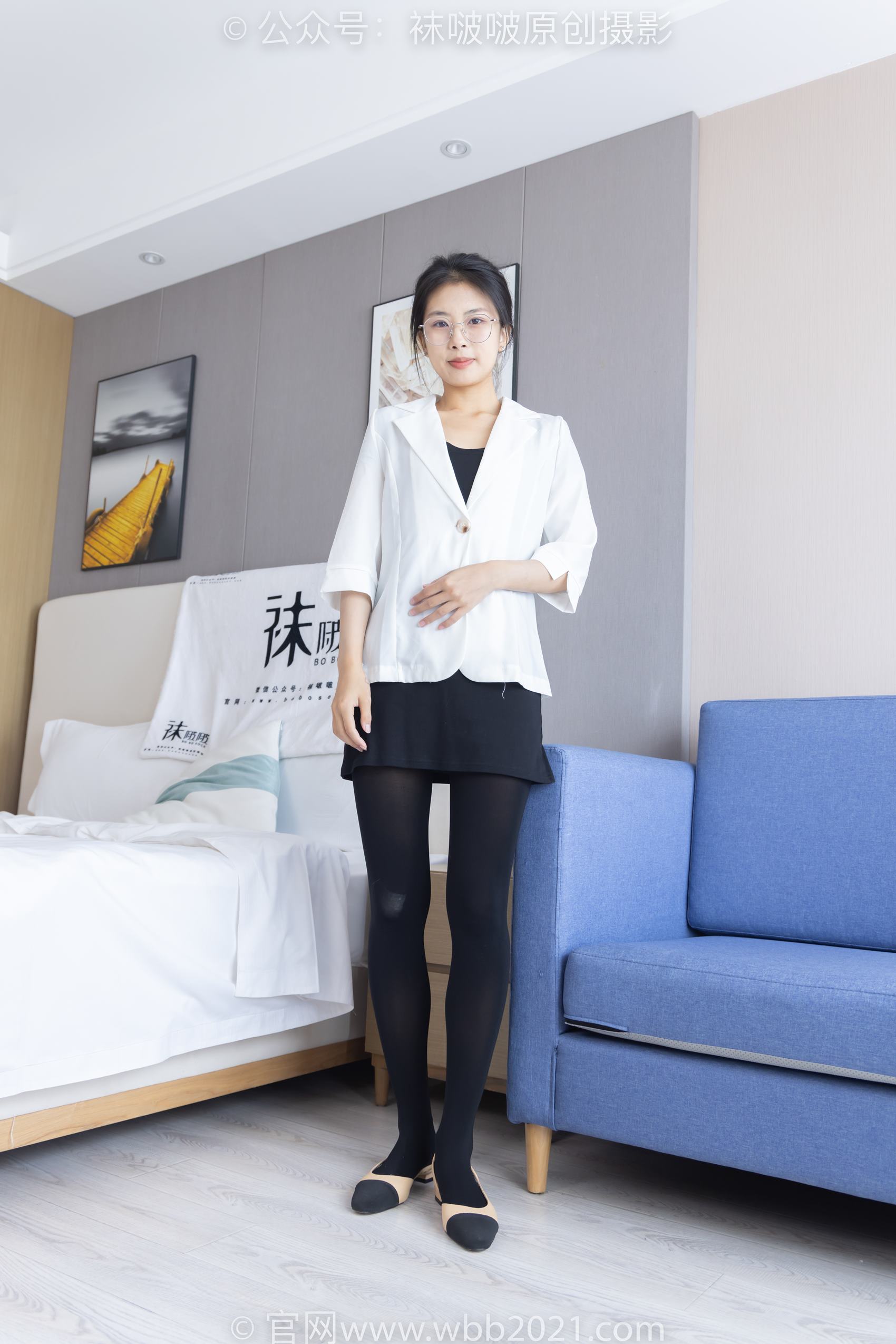 图片[10]-[BoBoSocks袜啵啵]NO.292 奶油-两双平底鞋、厚黑丝、厚肉丝[150P] – 速更版-美库