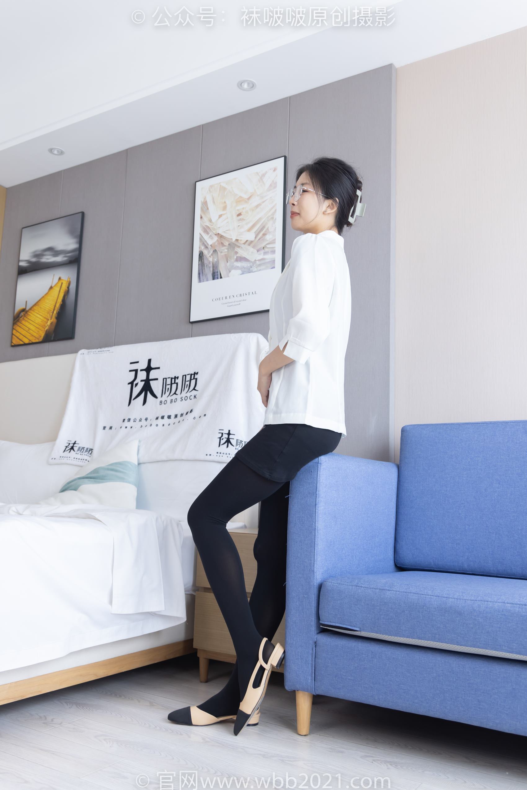 图片[11]-[BoBoSocks袜啵啵]NO.292 奶油-两双平底鞋、厚黑丝、厚肉丝[150P] – 速更版-美库