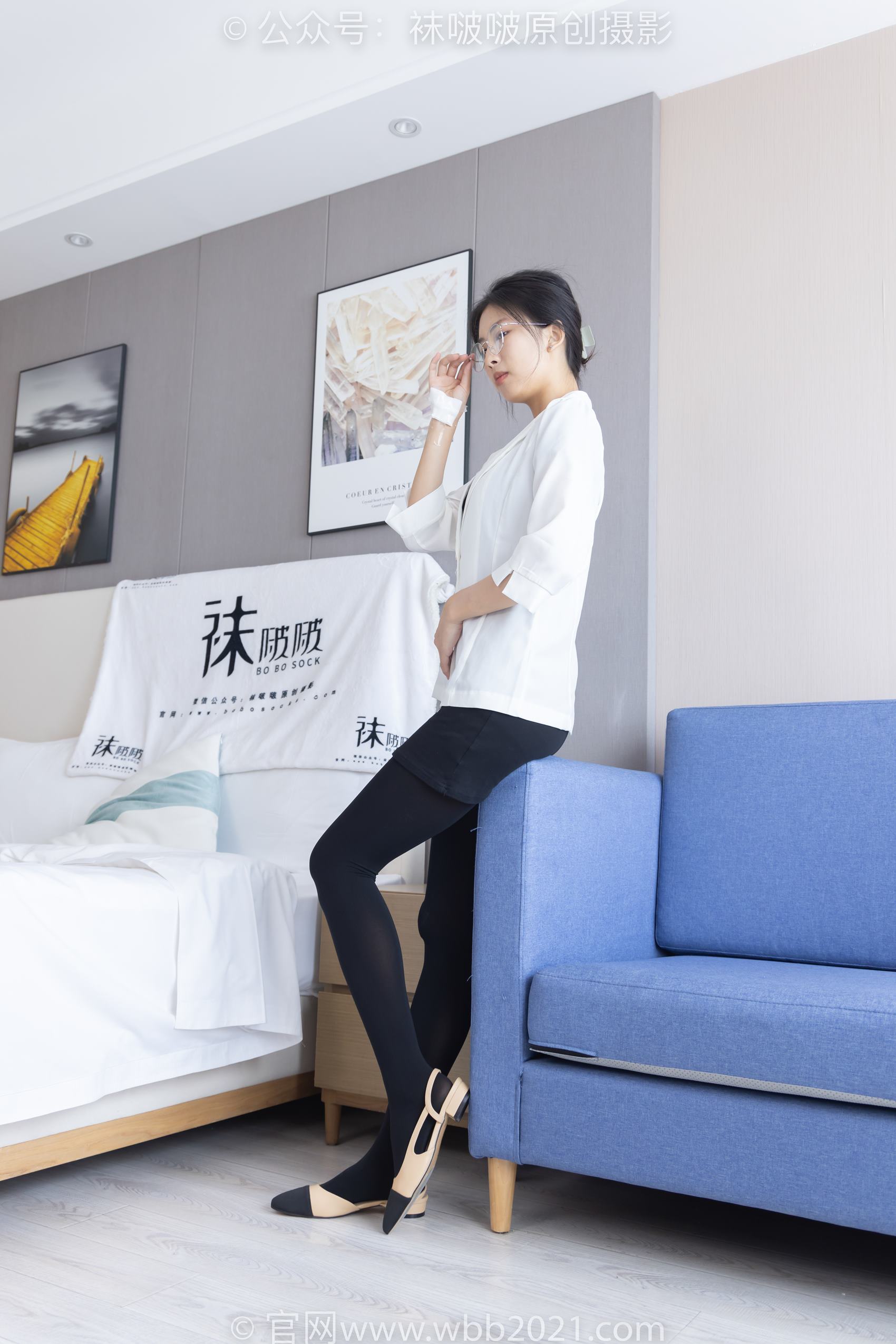 图片[12]-[BoBoSocks袜啵啵]NO.292 奶油-两双平底鞋、厚黑丝、厚肉丝[150P] – 速更版-美库