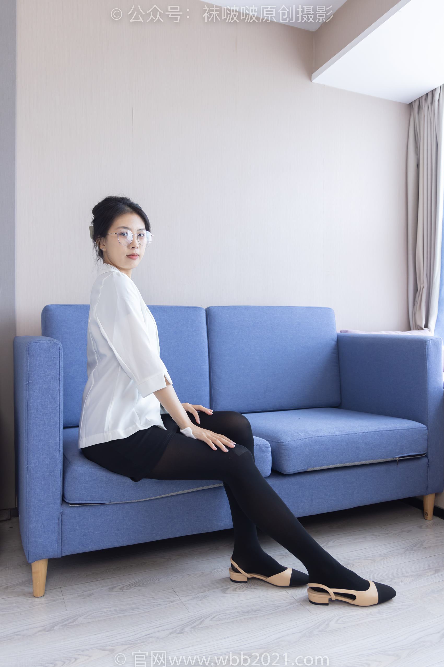 图片[18]-[BoBoSocks袜啵啵]NO.292 奶油-两双平底鞋、厚黑丝、厚肉丝[150P] – 速更版-美库