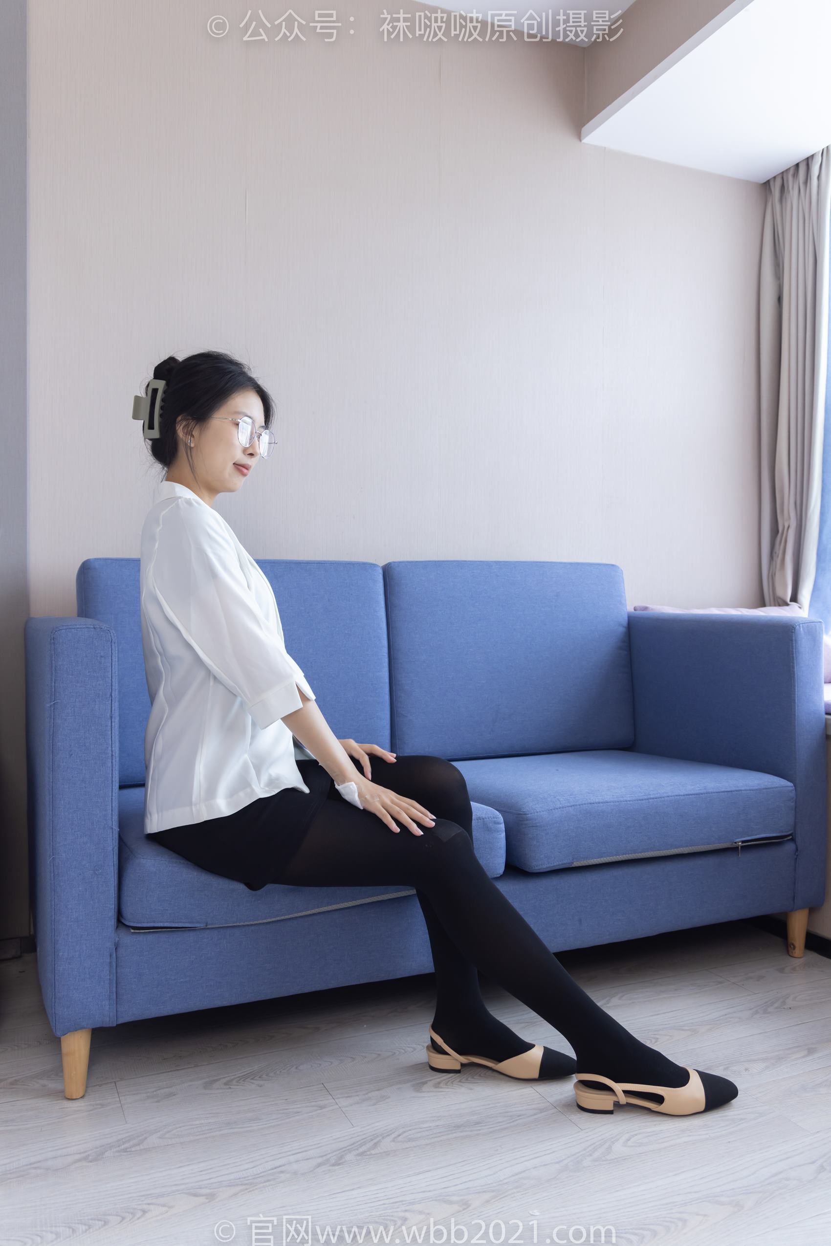 图片[19]-[BoBoSocks袜啵啵]NO.292 奶油-两双平底鞋、厚黑丝、厚肉丝[150P] – 速更版-美库