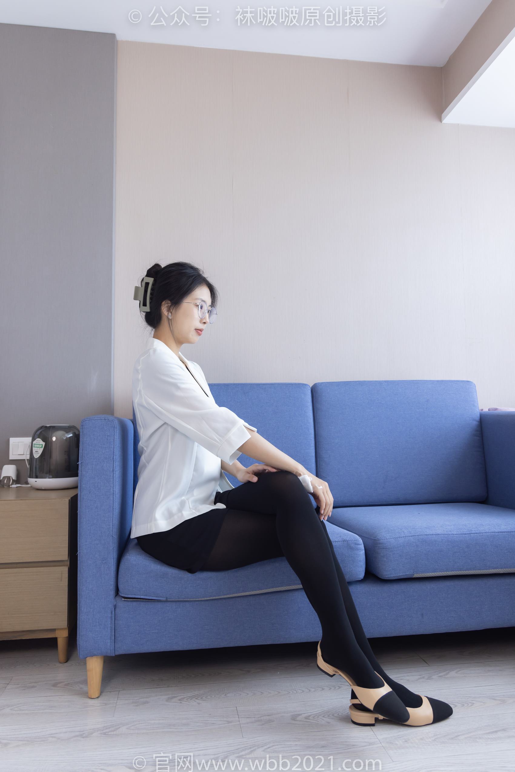 图片[22]-[BoBoSocks袜啵啵]NO.292 奶油-两双平底鞋、厚黑丝、厚肉丝[150P] – 速更版-美库