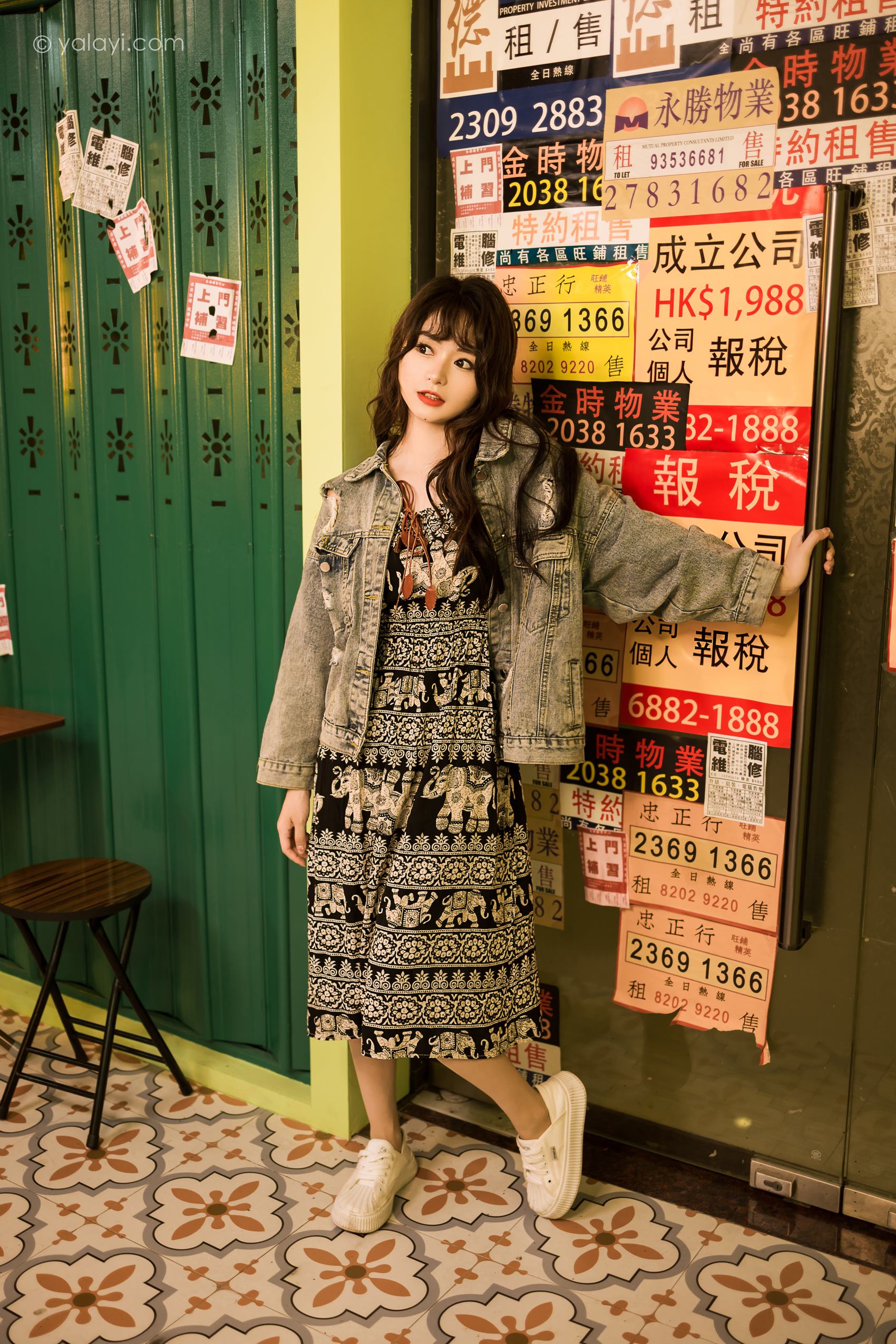 图片[11]-[YALAYI雅拉伊]2023.06.09 NO.1039 小巷听风 小亭[45+1P] – 速更版-美库