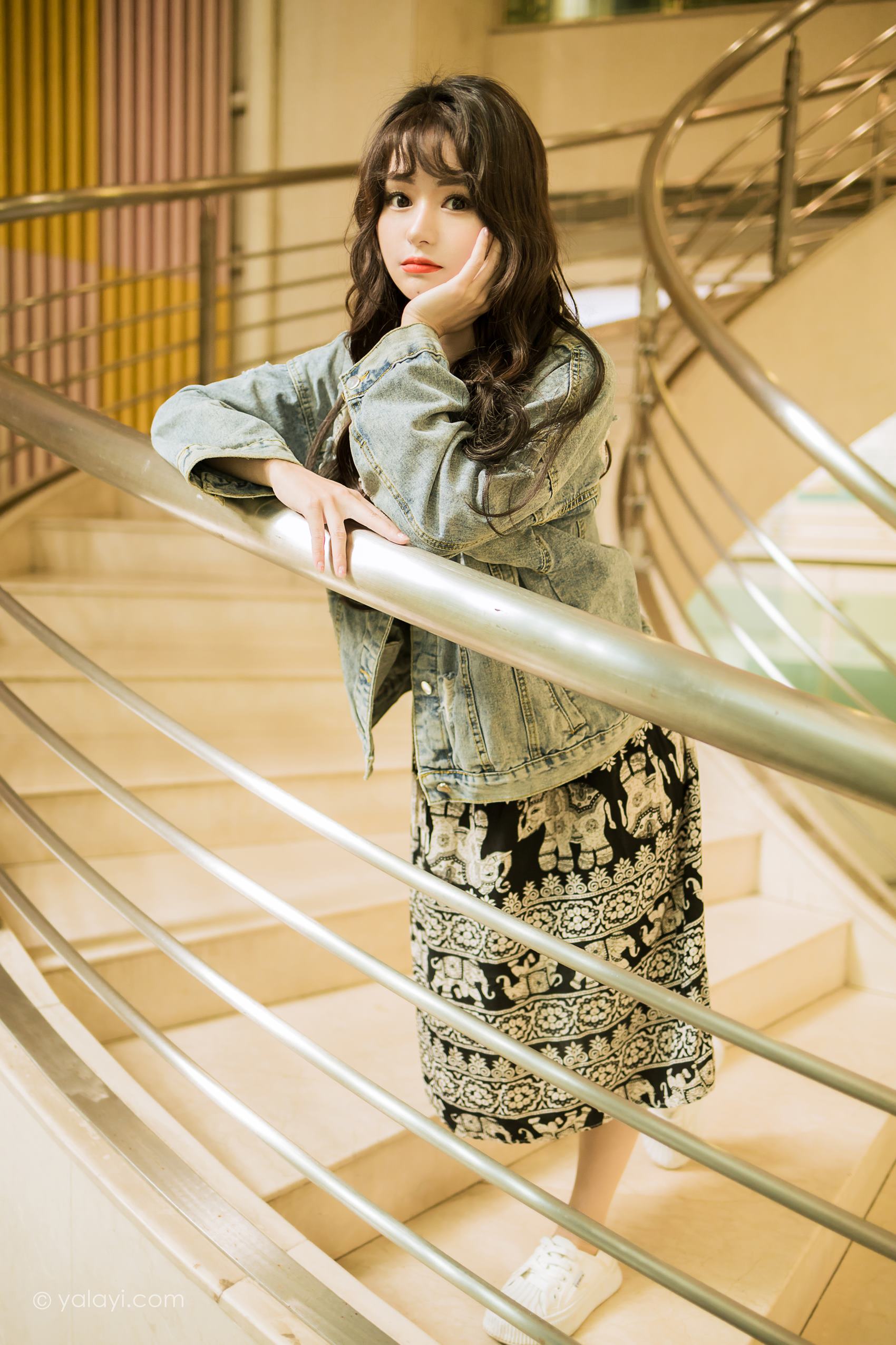 图片[12]-[YALAYI雅拉伊]2023.06.09 NO.1039 小巷听风 小亭[45+1P] – 速更版-美库