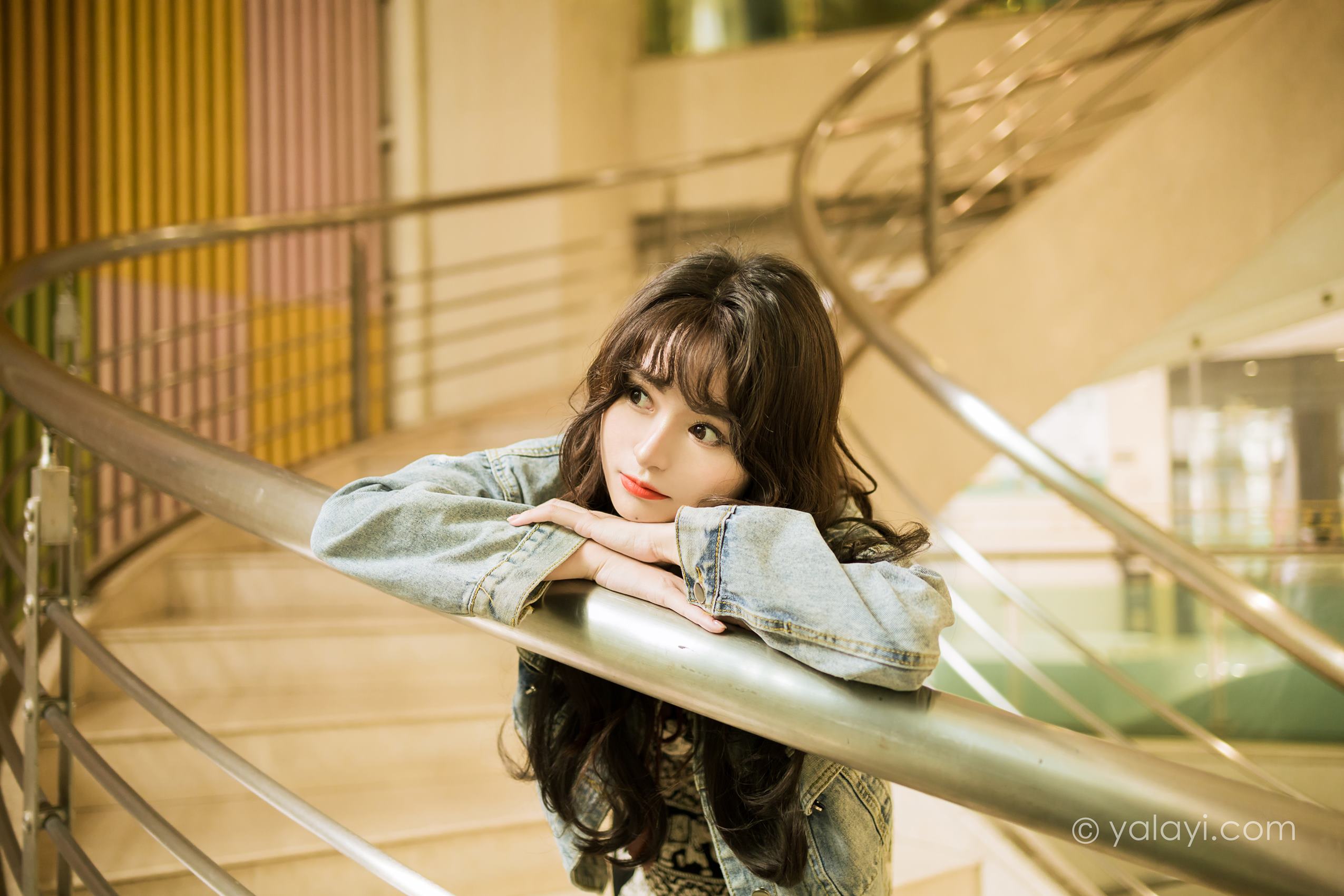 图片[14]-[YALAYI雅拉伊]2023.06.09 NO.1039 小巷听风 小亭[45+1P] – 速更版-美库