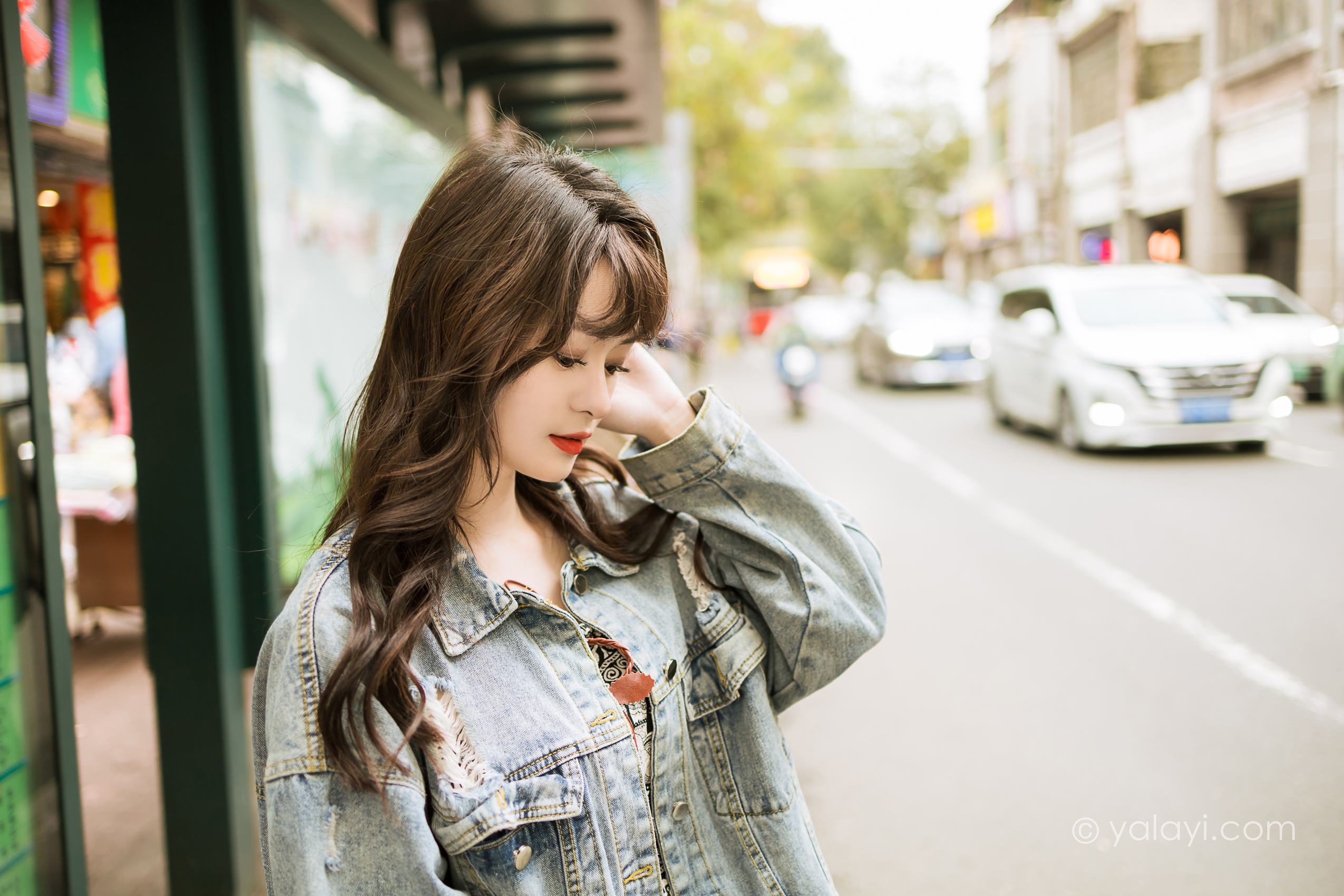 图片[24]-[YALAYI雅拉伊]2023.06.09 NO.1039 小巷听风 小亭[45+1P] – 速更版-美库