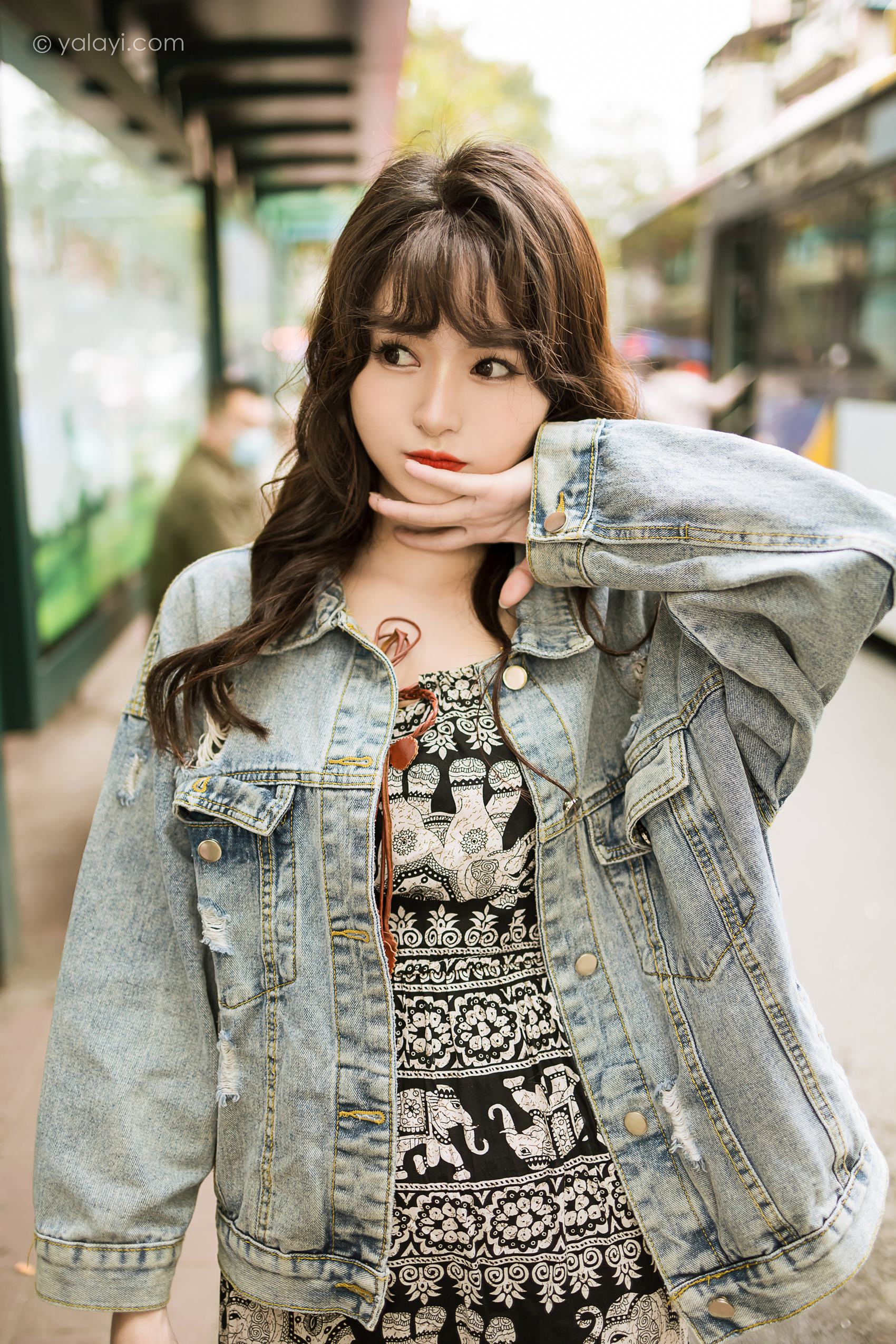 图片[25]-[YALAYI雅拉伊]2023.06.09 NO.1039 小巷听风 小亭[45+1P] – 速更版-美库