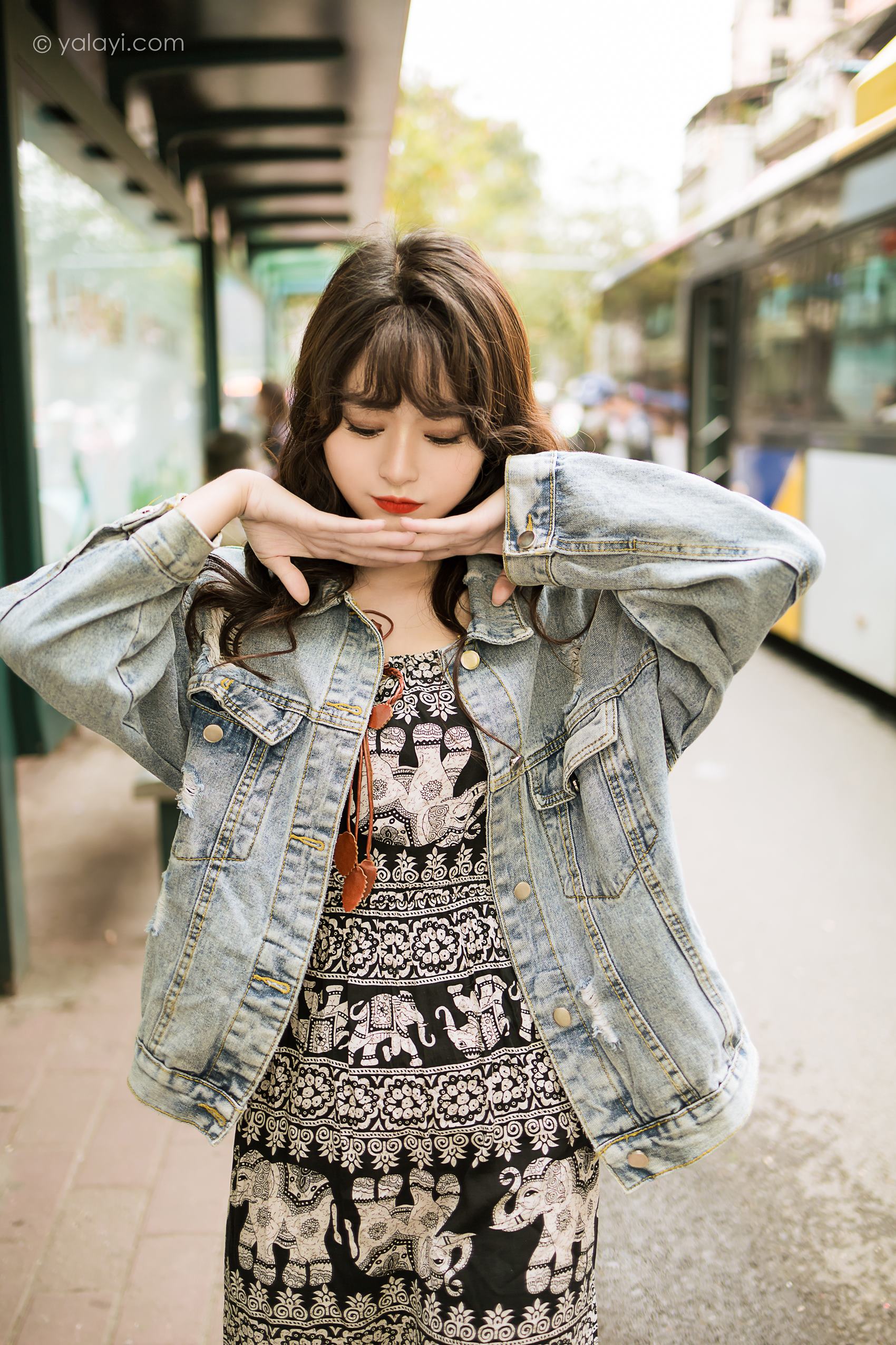 图片[26]-[YALAYI雅拉伊]2023.06.09 NO.1039 小巷听风 小亭[45+1P] – 速更版-美库