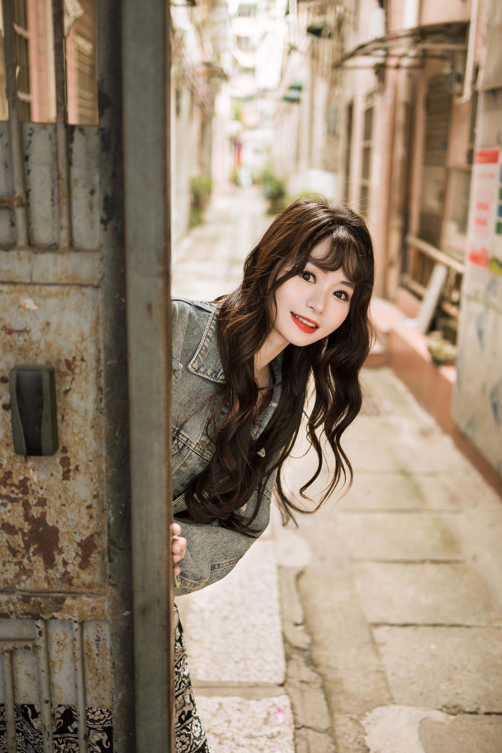 图片[27]-[YALAYI雅拉伊]2023.06.09 NO.1039 小巷听风 小亭[45+1P] – 速更版-美库