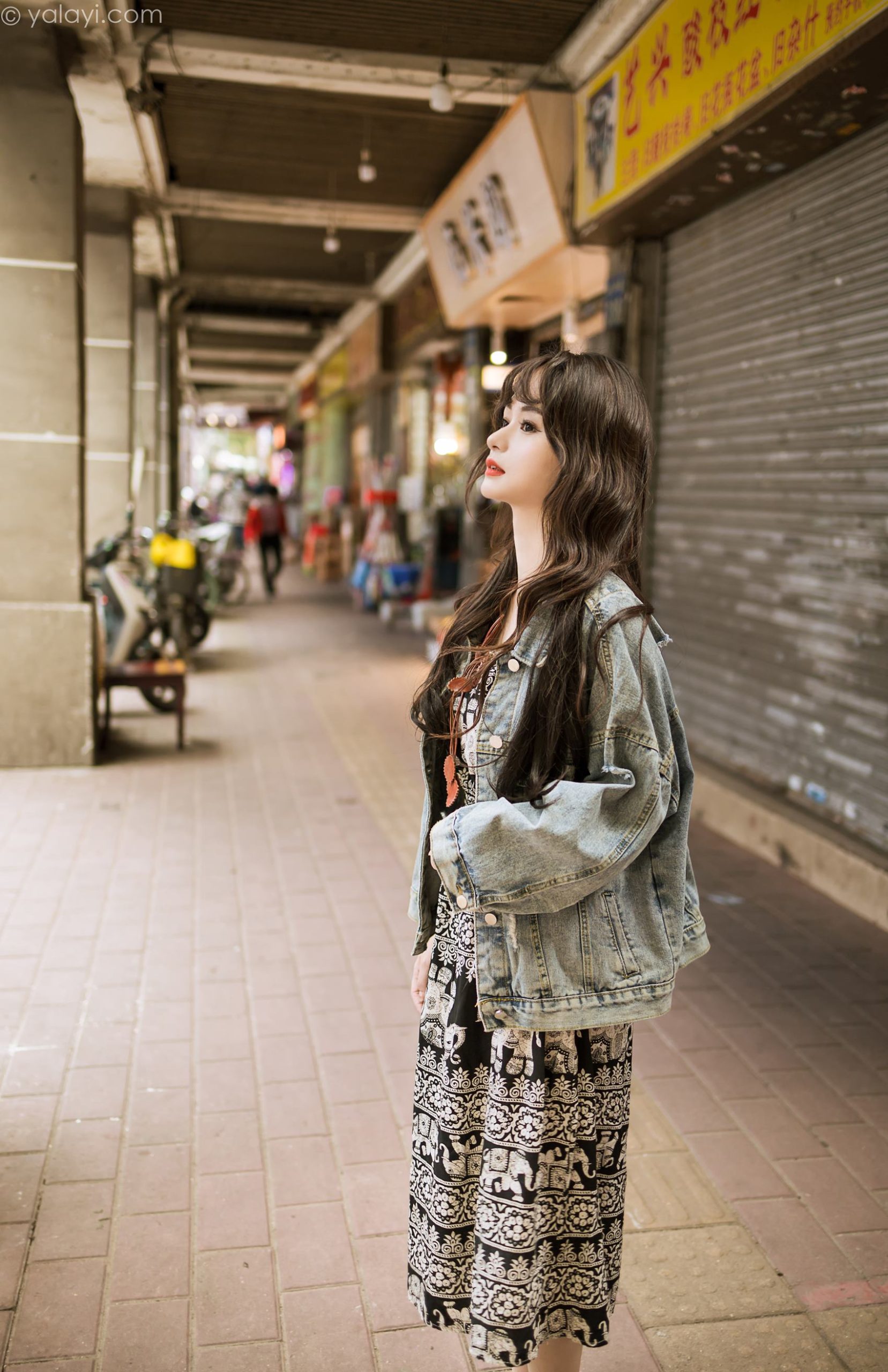 图片[29]-[YALAYI雅拉伊]2023.06.09 NO.1039 小巷听风 小亭[45+1P] – 速更版-美库