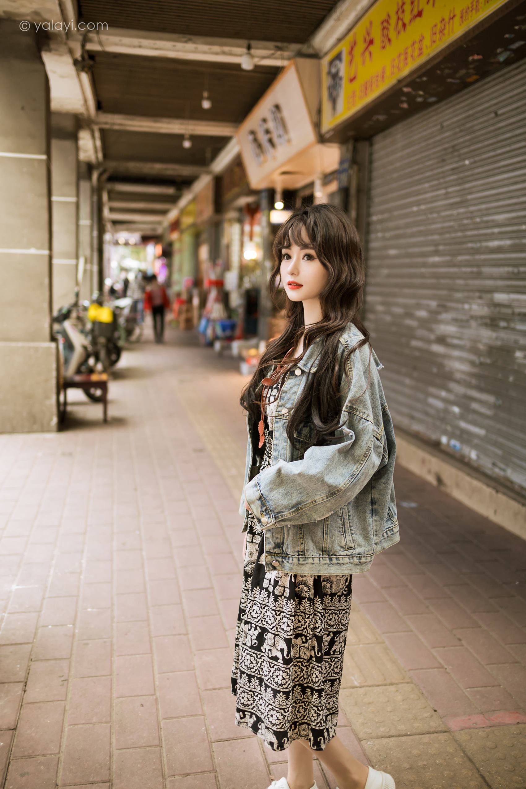 图片[30]-[YALAYI雅拉伊]2023.06.09 NO.1039 小巷听风 小亭[45+1P] – 速更版-美库