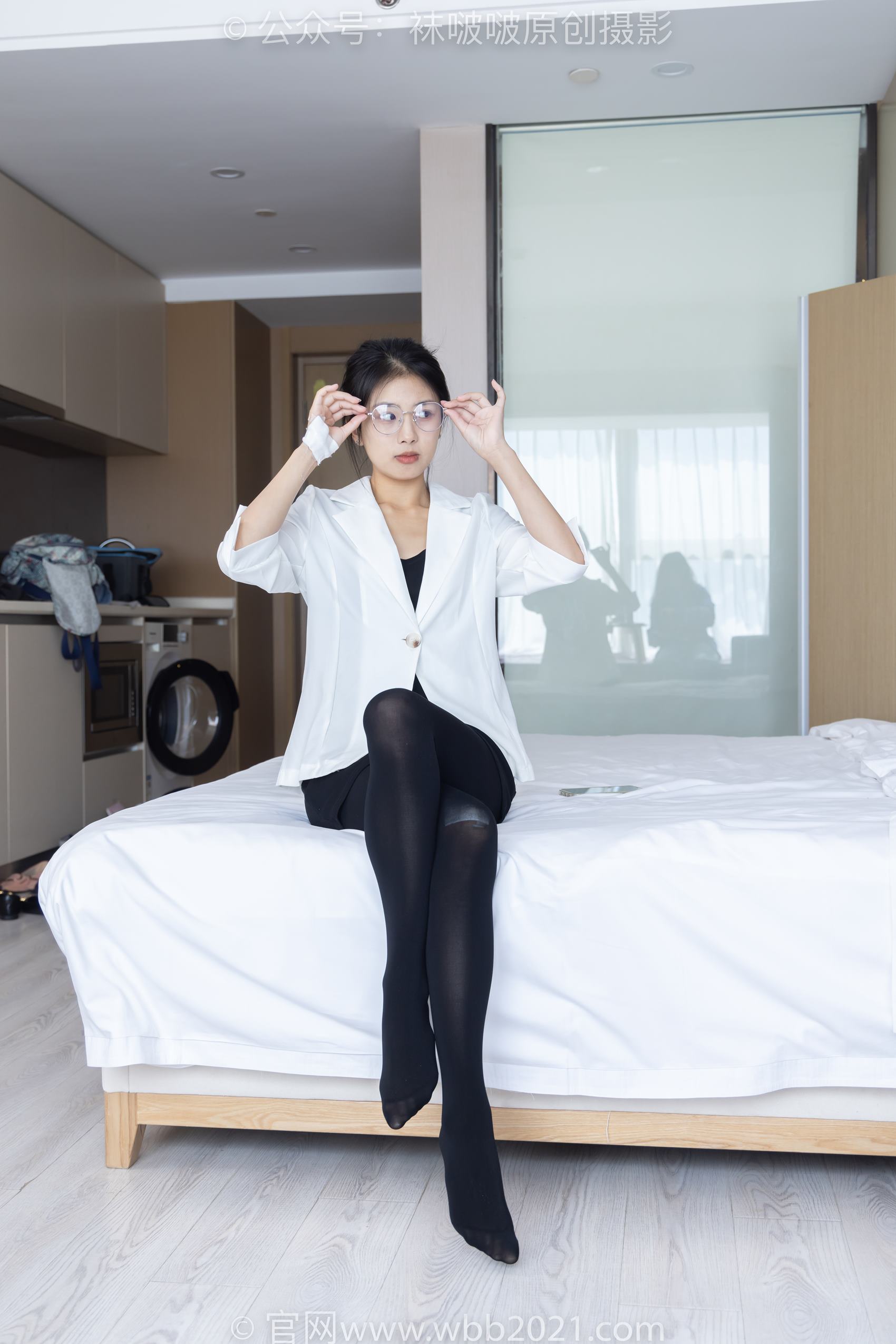 图片[46]-[BoBoSocks袜啵啵]NO.292 奶油-两双平底鞋、厚黑丝、厚肉丝[150P] – 速更版-美库