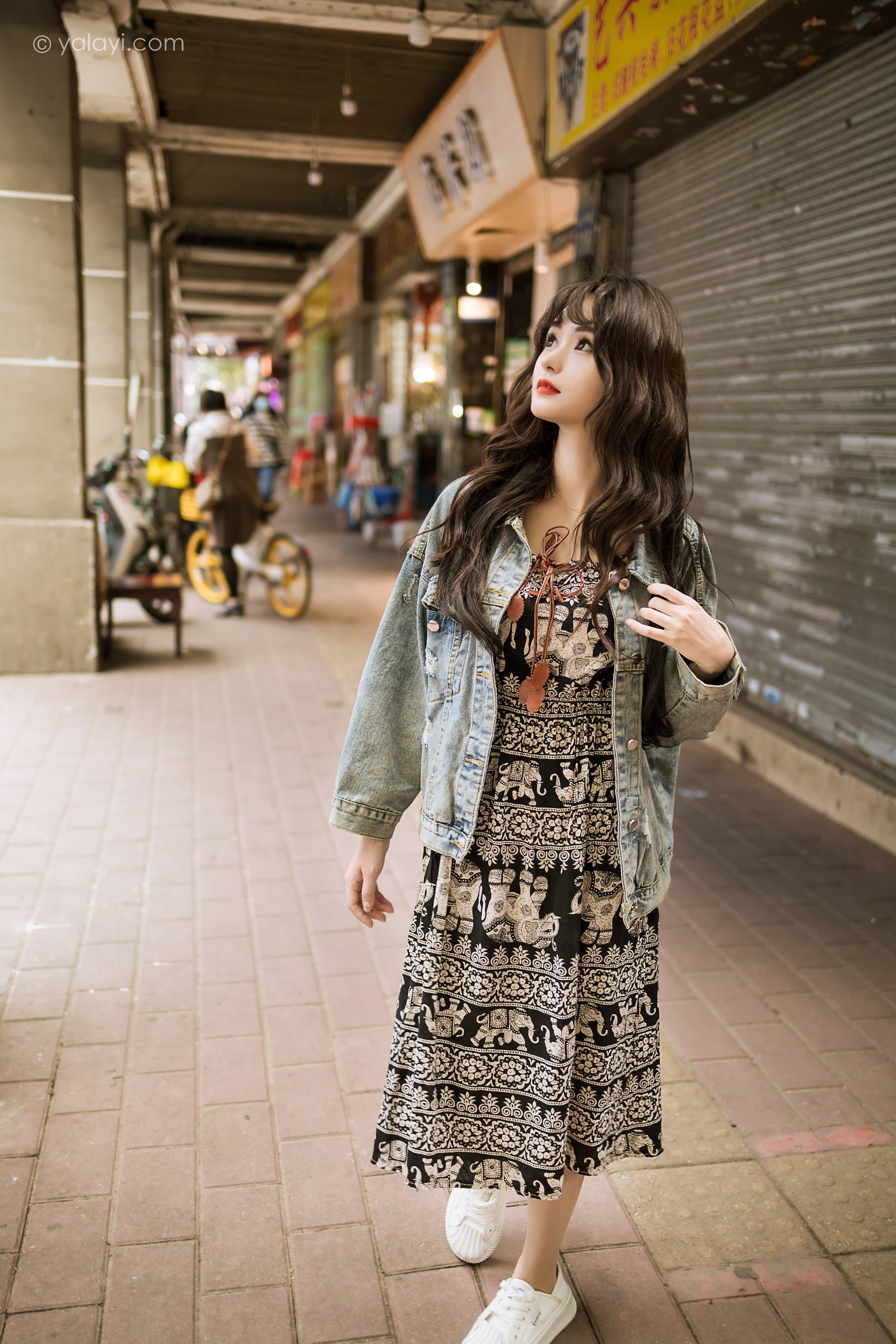 图片[33]-[YALAYI雅拉伊]2023.06.09 NO.1039 小巷听风 小亭[45+1P] – 速更版-美库