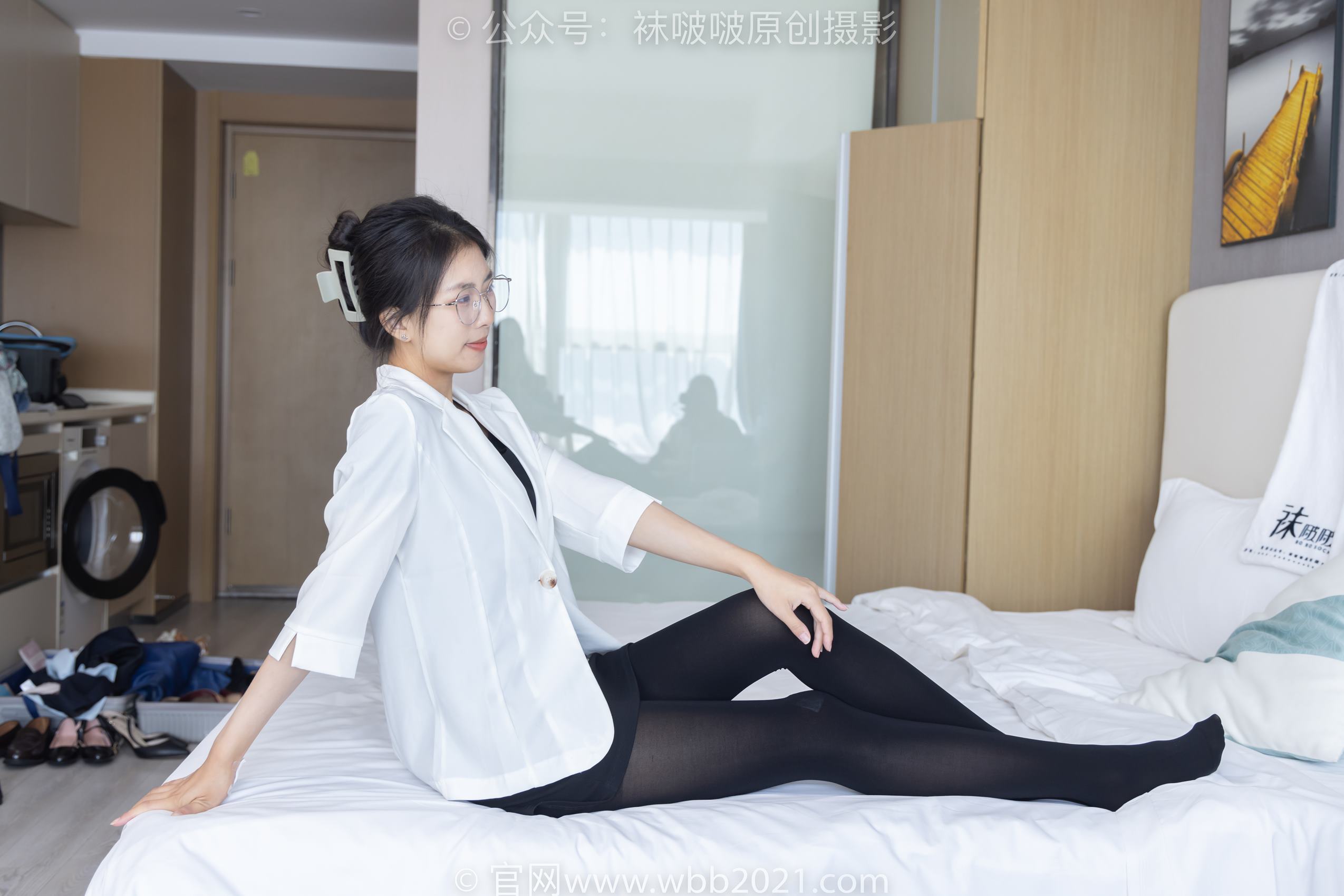 图片[55]-[BoBoSocks袜啵啵]NO.292 奶油-两双平底鞋、厚黑丝、厚肉丝[150P] – 速更版-美库