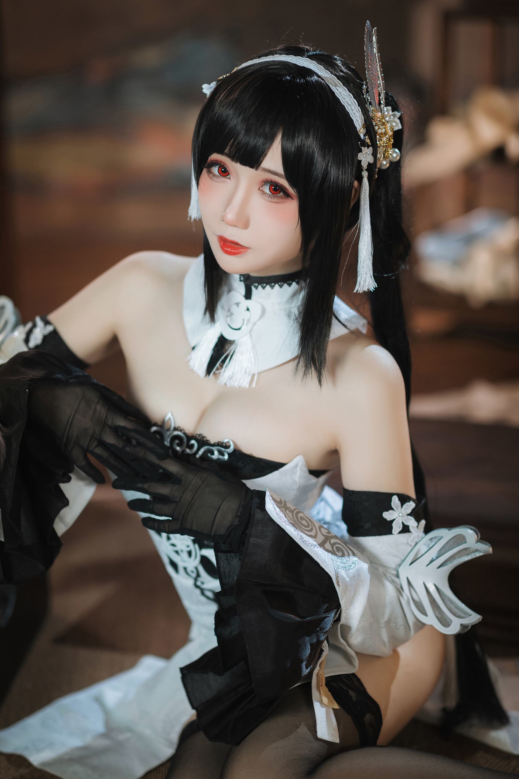 图片[15]-焖焖碳 – 碧蓝航线 镇海白黑礼服[23P] – 速更版-美库