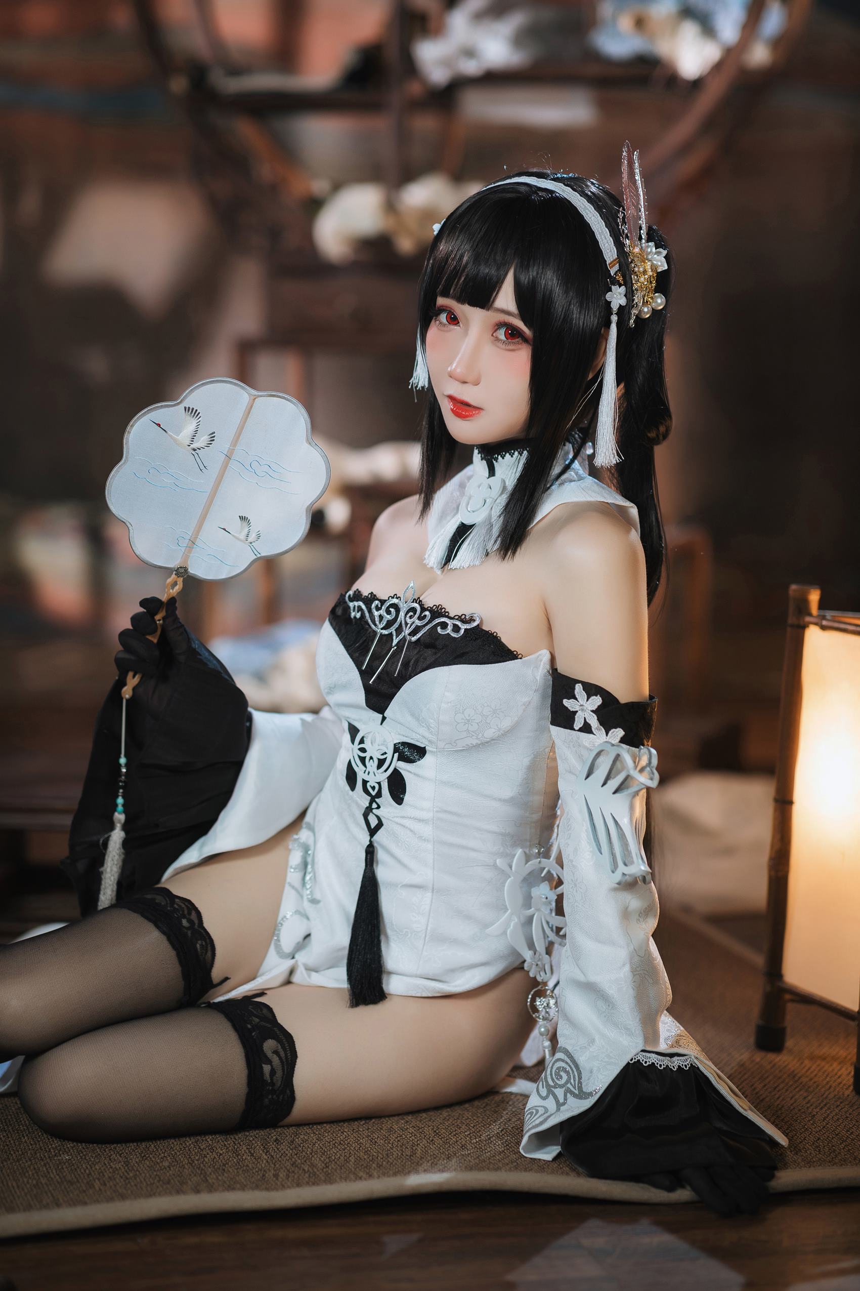 图片[19]-焖焖碳 – 碧蓝航线 镇海白黑礼服[23P] – 速更版-美库