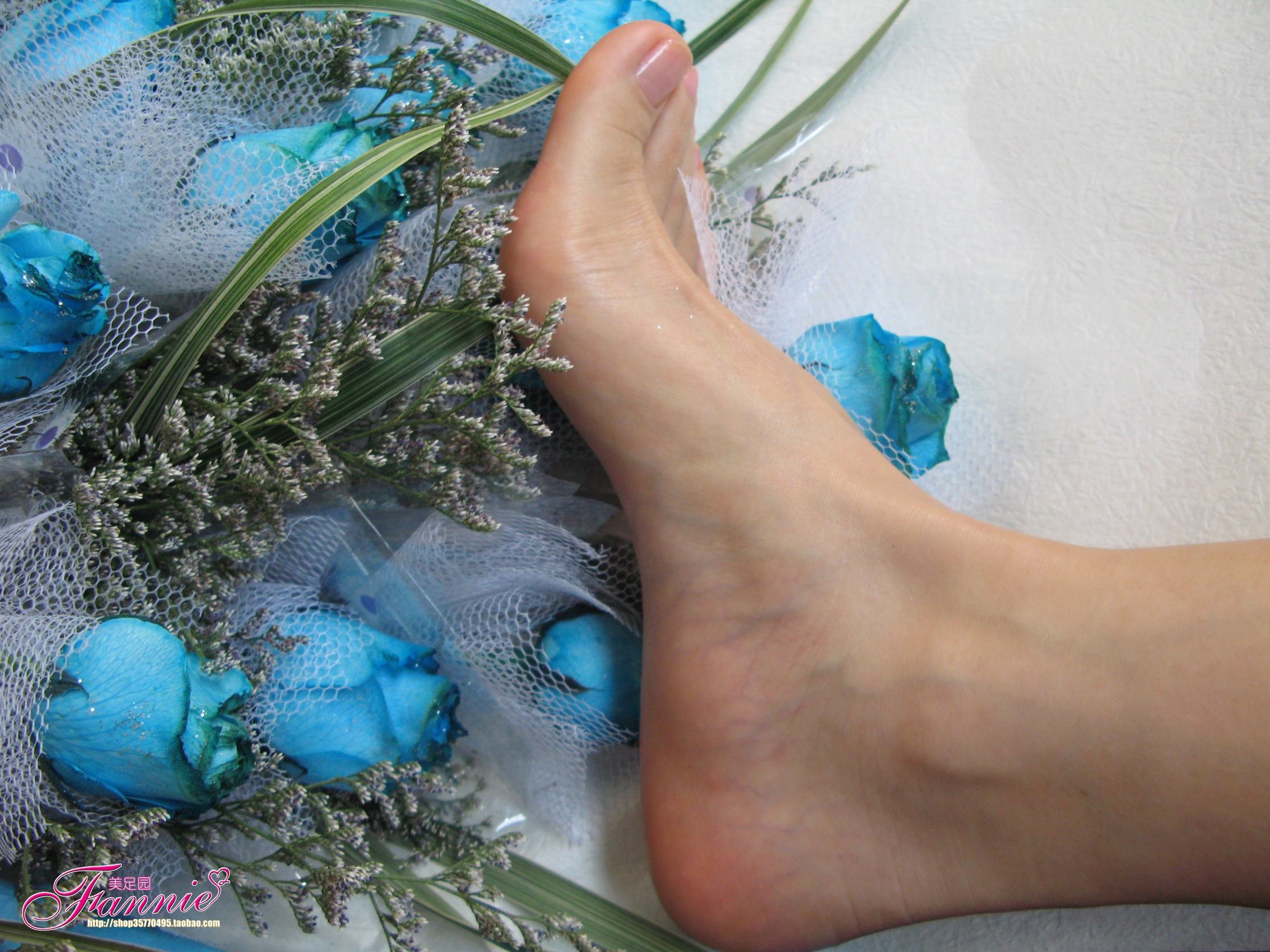 图片[14]-Fannie芬妮每足园 No.245 蓝色魅音 蓝色相思海（裸足） [190P] – 速更版-美库