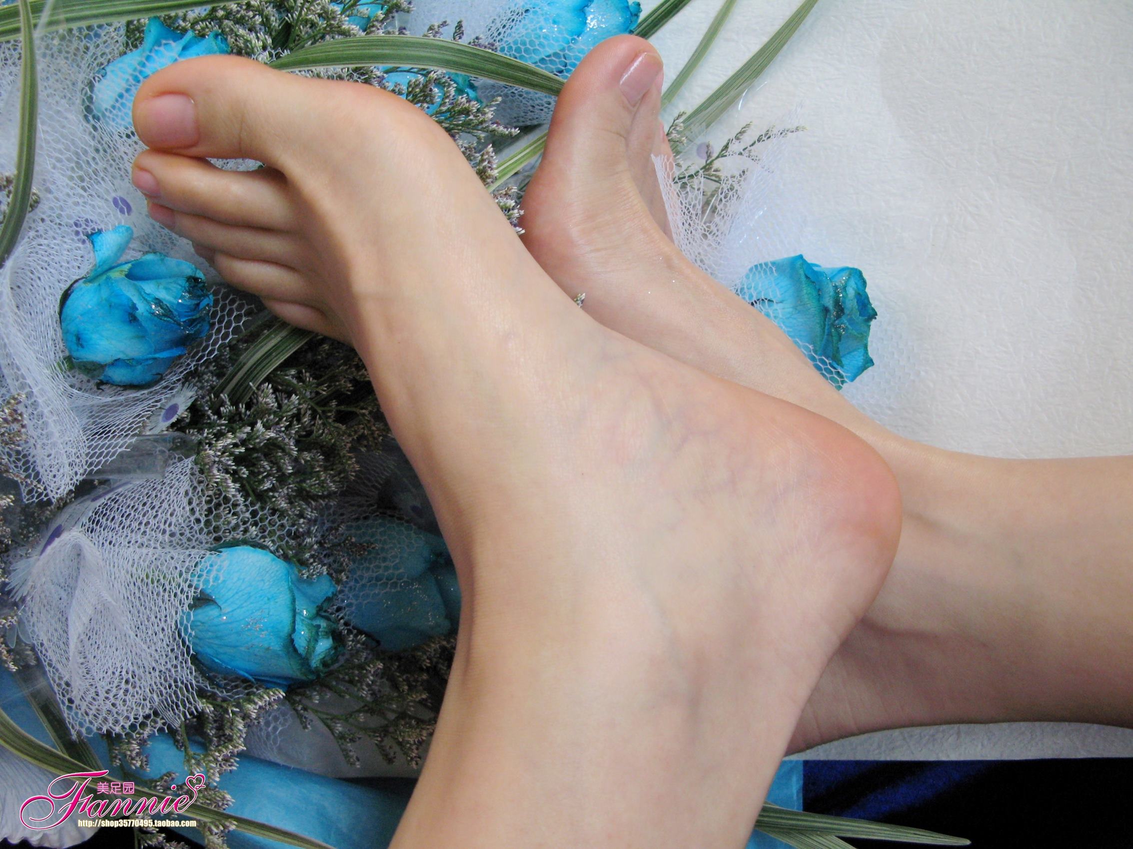 图片[15]-Fannie芬妮每足园 No.245 蓝色魅音 蓝色相思海（裸足） [190P] – 速更版-美库