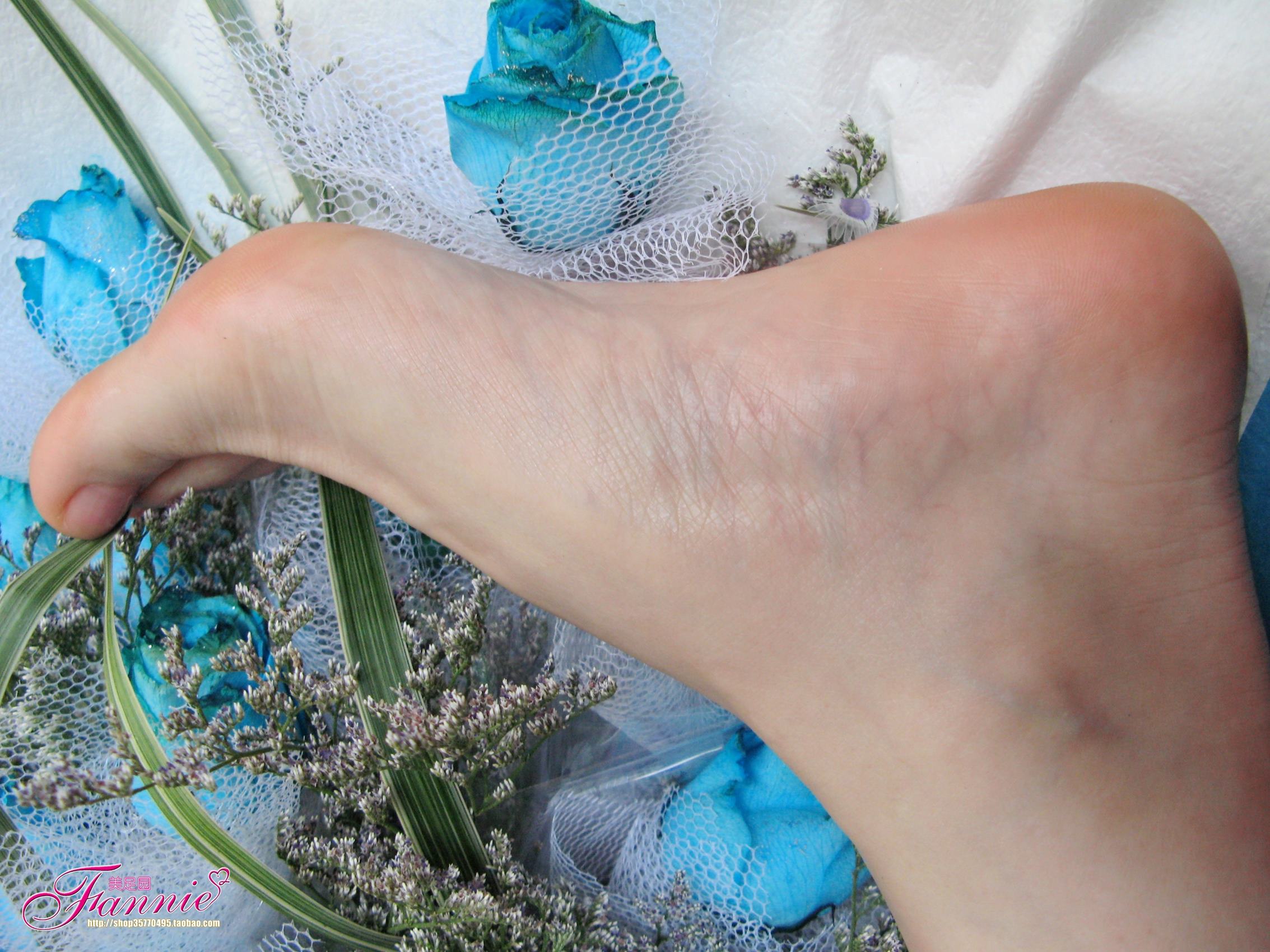 图片[23]-Fannie芬妮每足园 No.245 蓝色魅音 蓝色相思海（裸足） [190P] – 速更版-美库