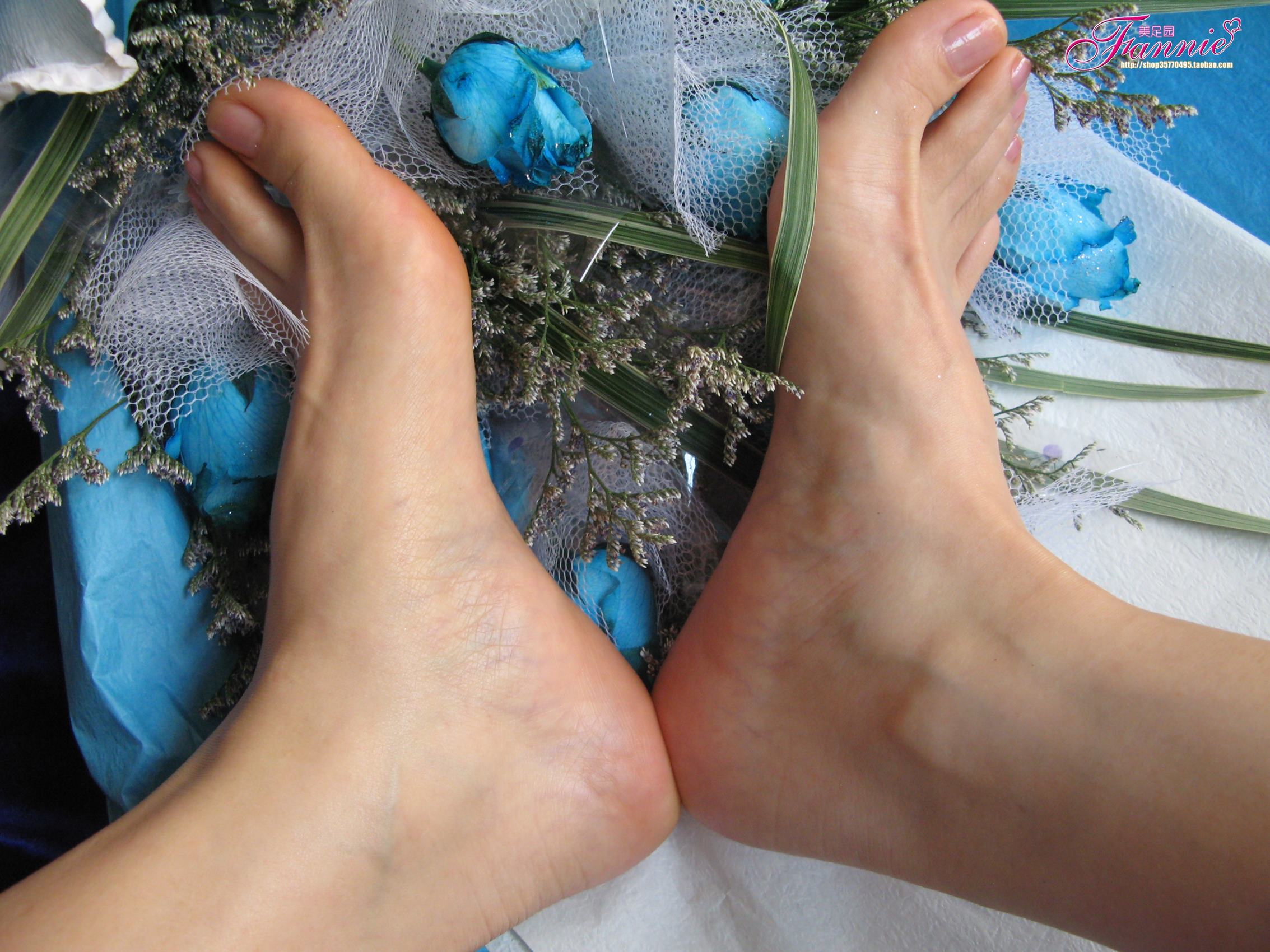 图片[69]-Fannie芬妮每足园 No.245 蓝色魅音 蓝色相思海（裸足） [190P] – 速更版-美库