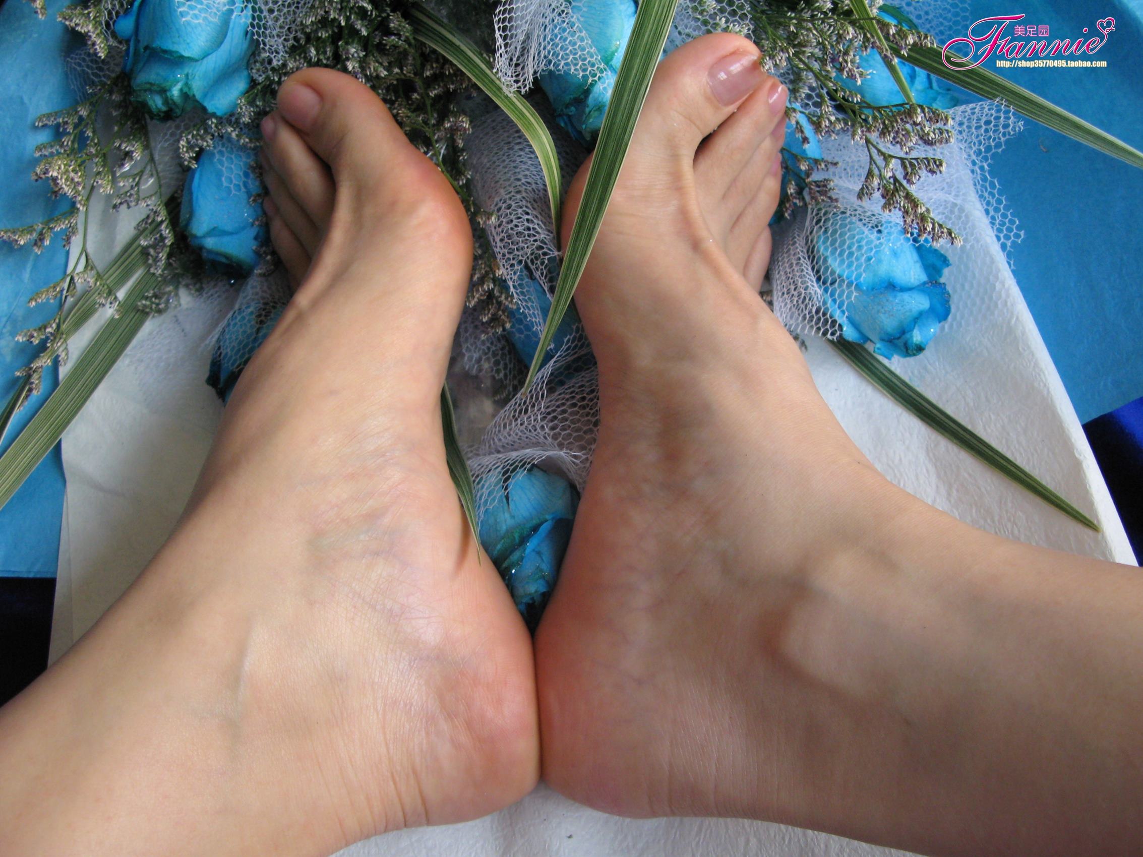 图片[73]-Fannie芬妮每足园 No.245 蓝色魅音 蓝色相思海（裸足） [190P] – 速更版-美库