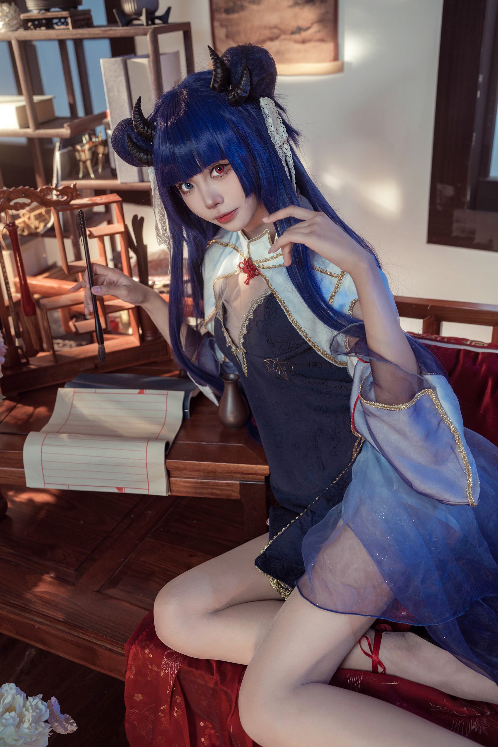 图片[10]-艾西aiwest – 碧蓝航线 伊吹 新年旗袍[35P] – 速更版-美库