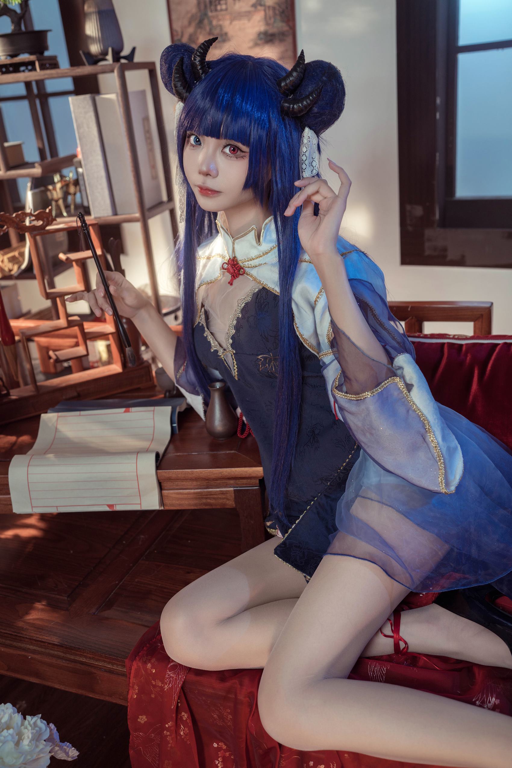 图片[11]-艾西aiwest – 碧蓝航线 伊吹 新年旗袍[35P] – 速更版-美库