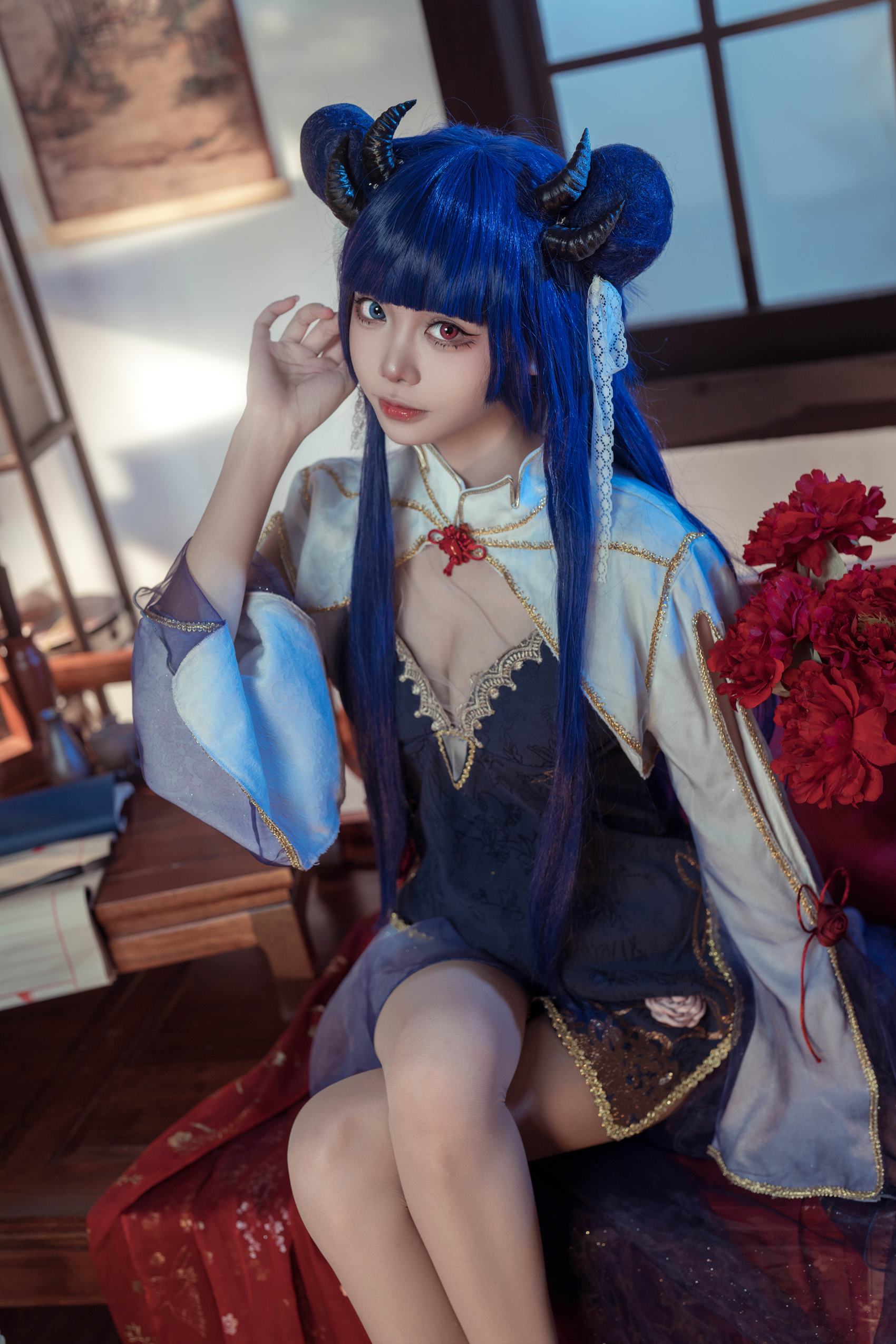 图片[13]-艾西aiwest – 碧蓝航线 伊吹 新年旗袍[35P] – 速更版-美库