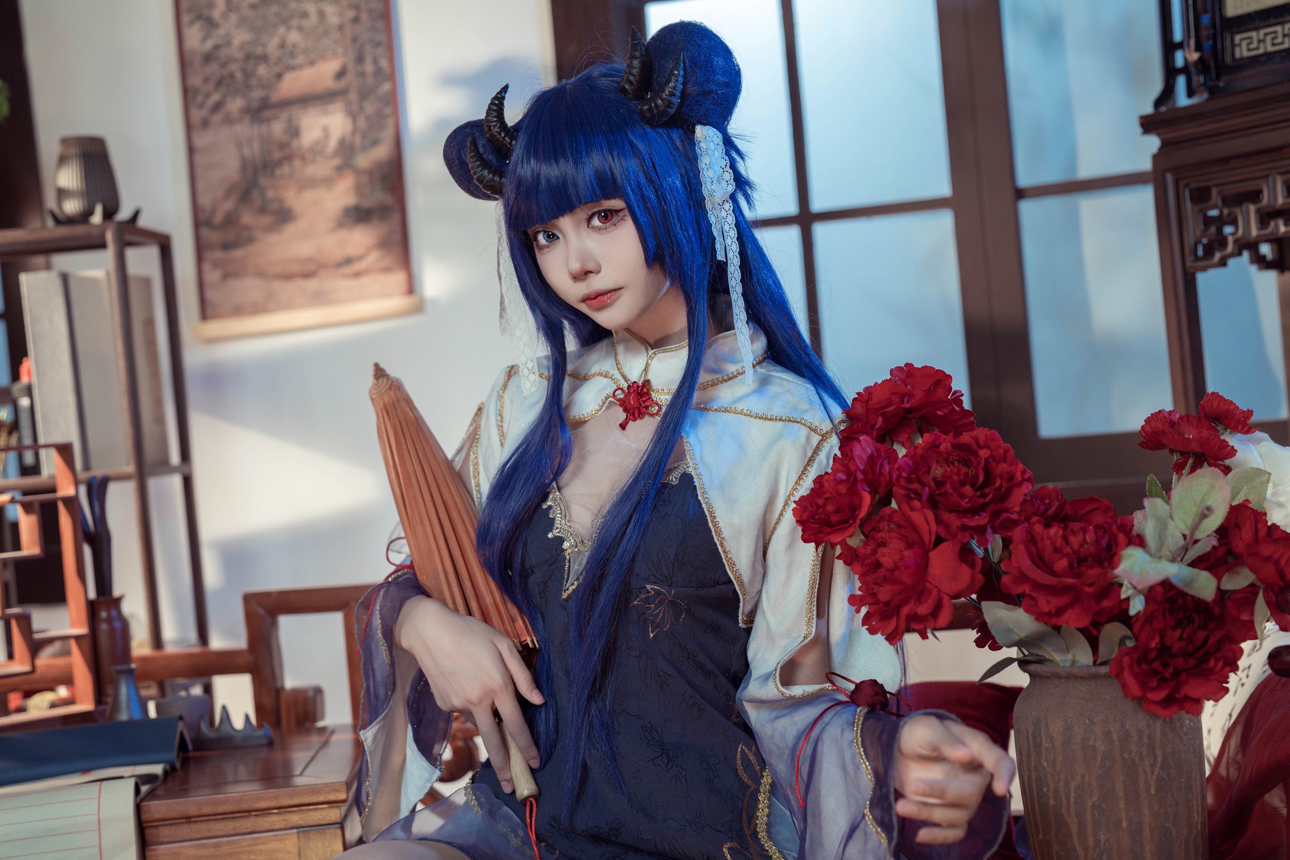 图片[14]-艾西aiwest – 碧蓝航线 伊吹 新年旗袍[35P] – 速更版-美库