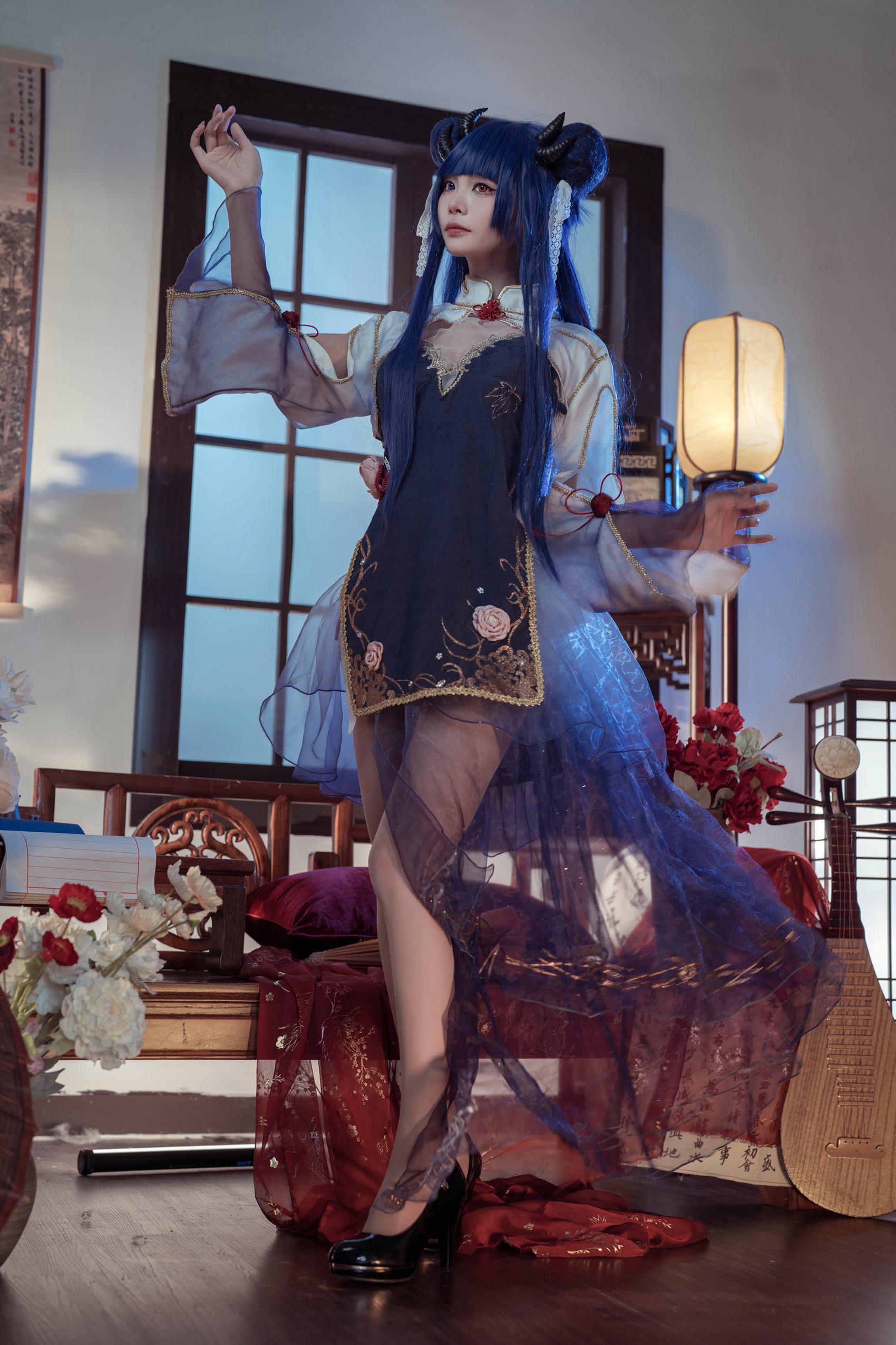 图片[18]-艾西aiwest – 碧蓝航线 伊吹 新年旗袍[35P] – 速更版-美库