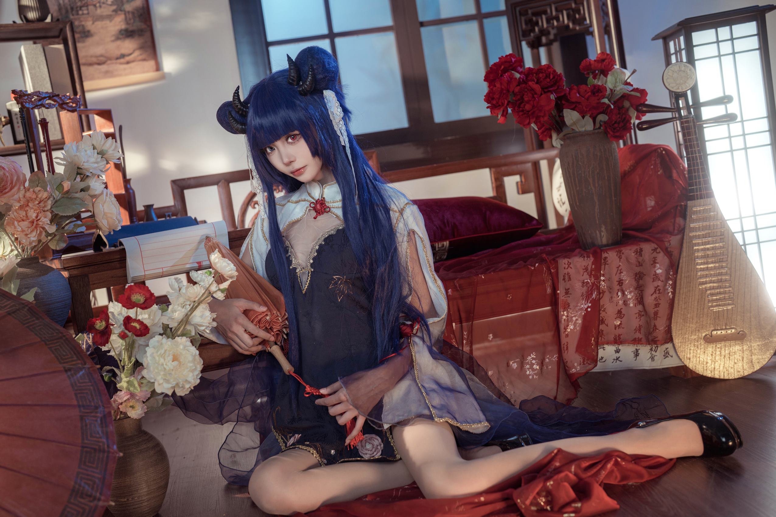 图片[19]-艾西aiwest – 碧蓝航线 伊吹 新年旗袍[35P] – 速更版-美库