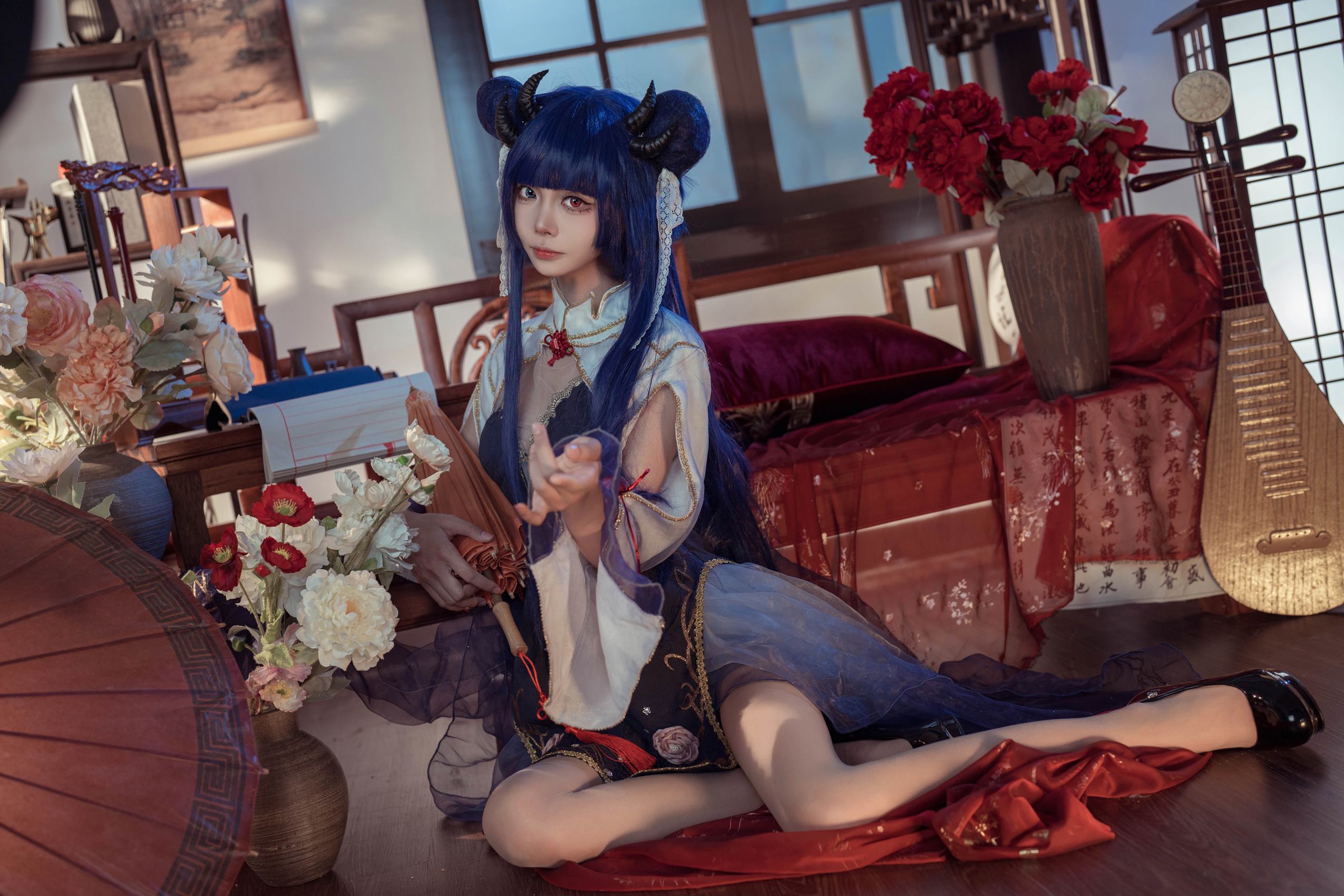 图片[20]-艾西aiwest – 碧蓝航线 伊吹 新年旗袍[35P] – 速更版-美库