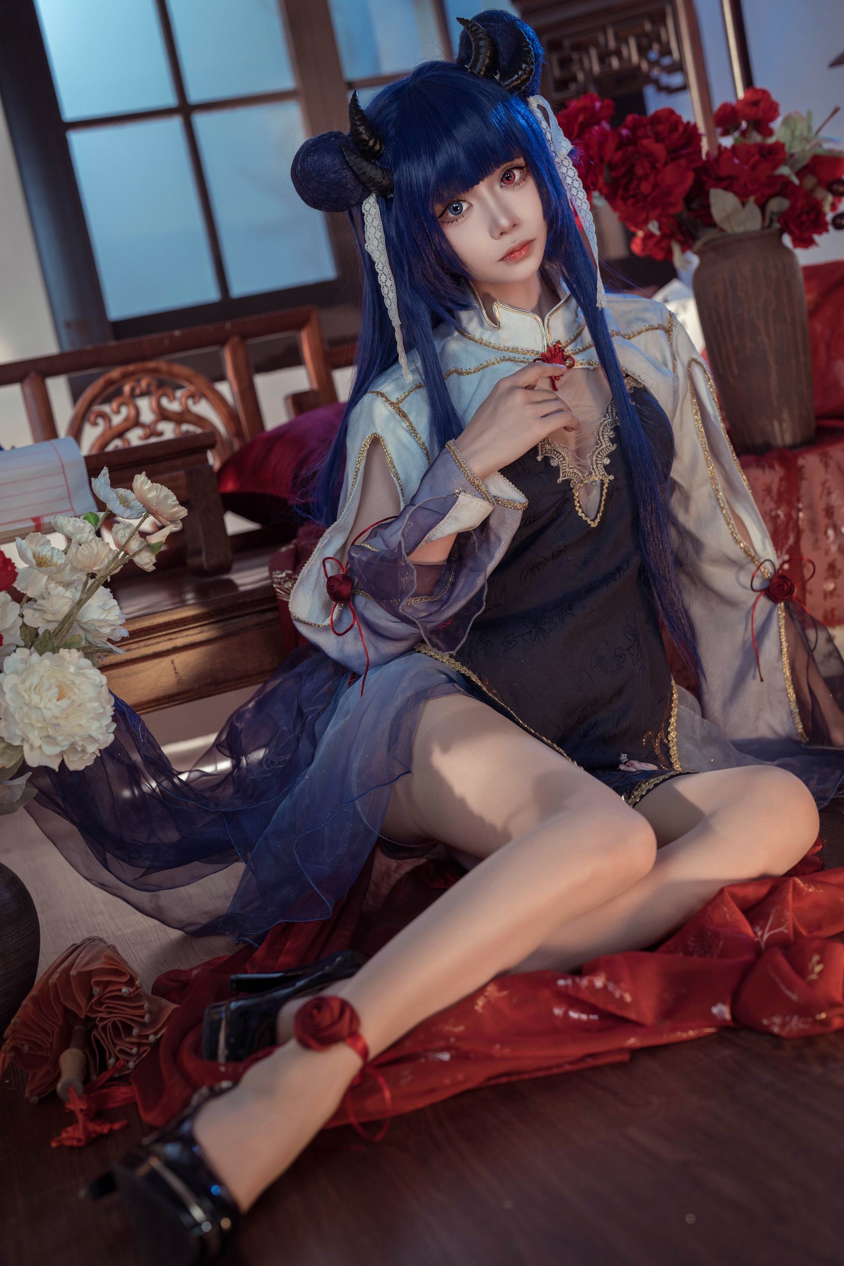 图片[22]-艾西aiwest – 碧蓝航线 伊吹 新年旗袍[35P] – 速更版-美库