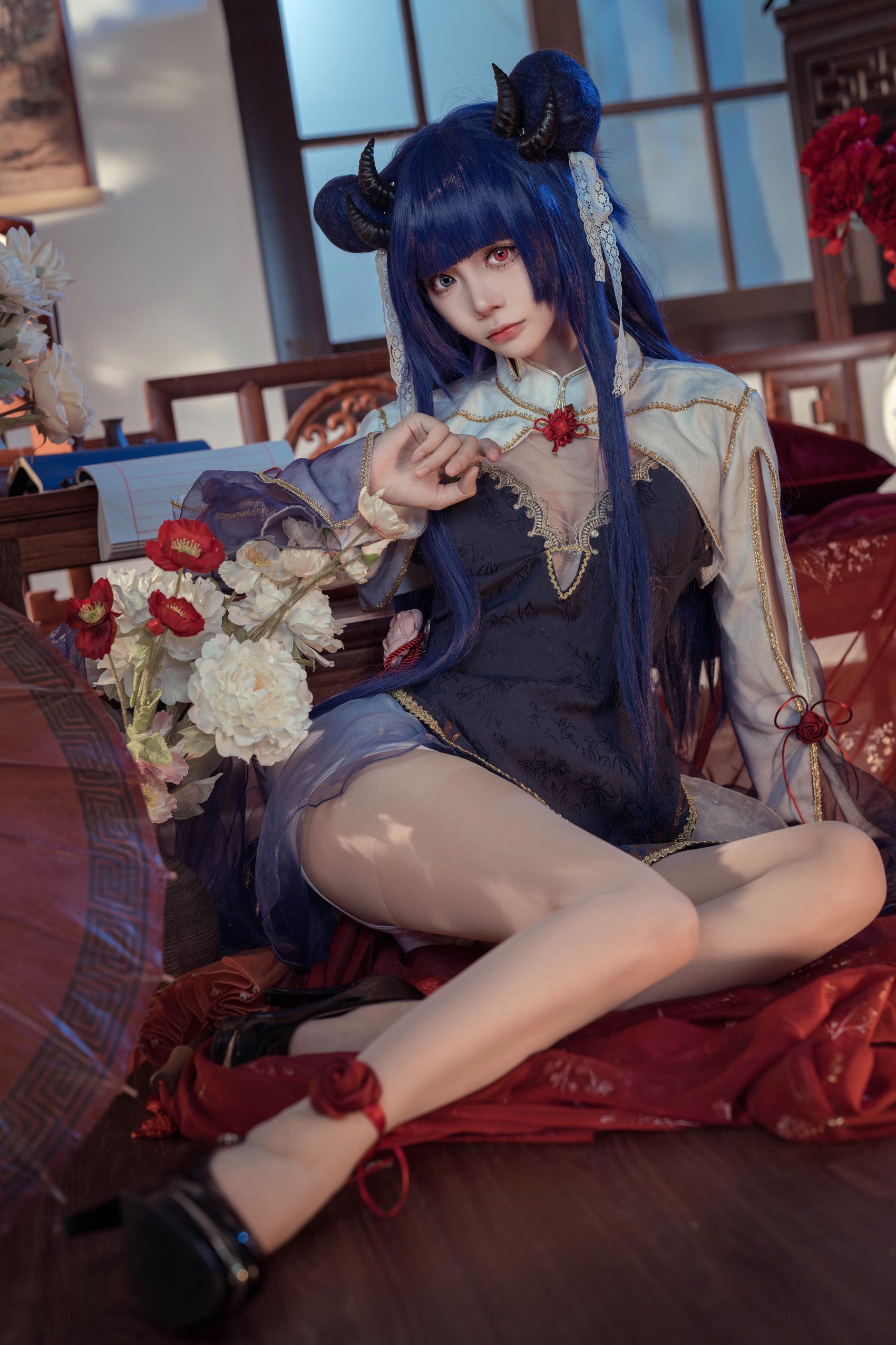 图片[23]-艾西aiwest – 碧蓝航线 伊吹 新年旗袍[35P] – 速更版-美库