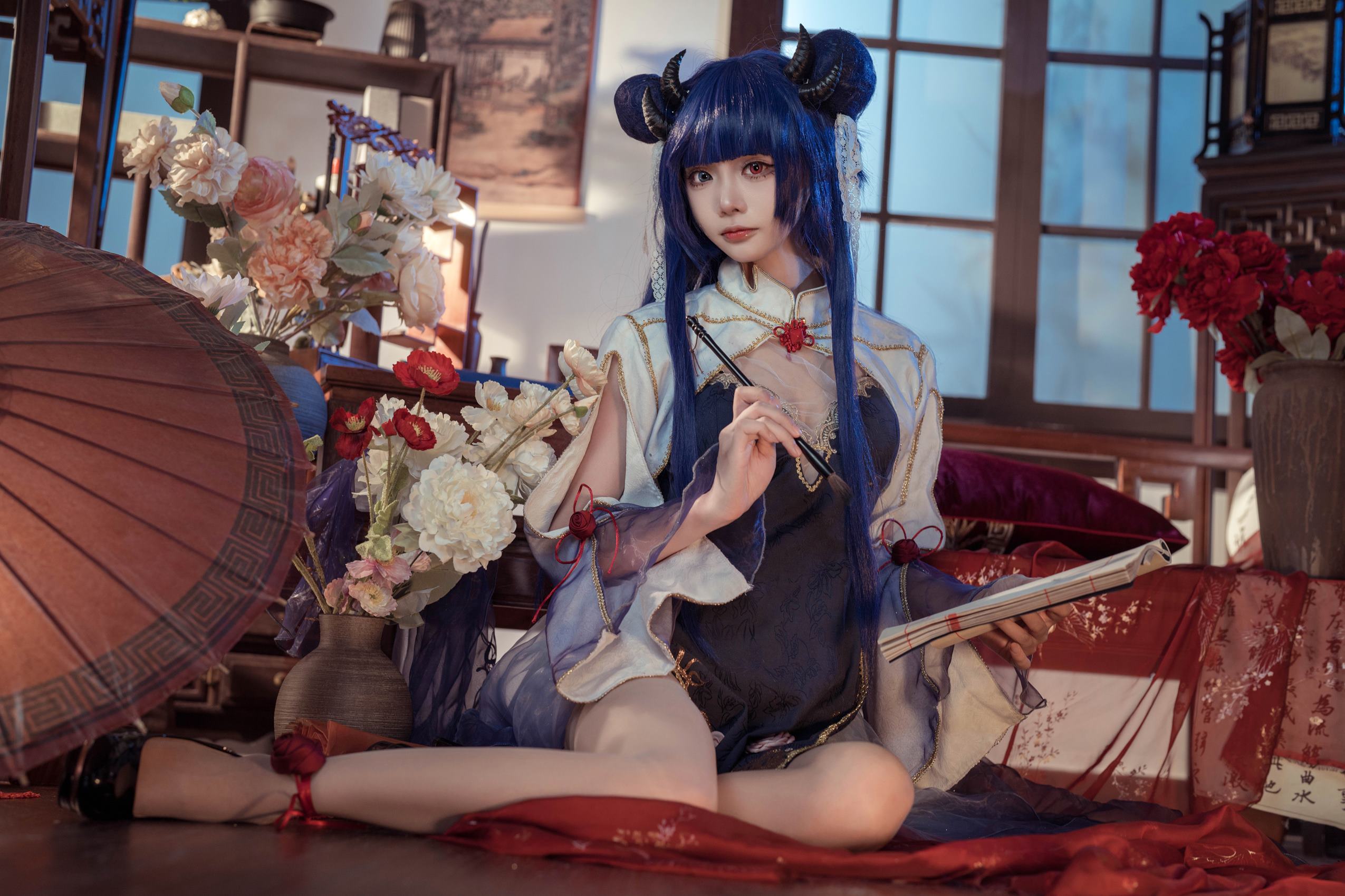 图片[24]-艾西aiwest – 碧蓝航线 伊吹 新年旗袍[35P] – 速更版-美库