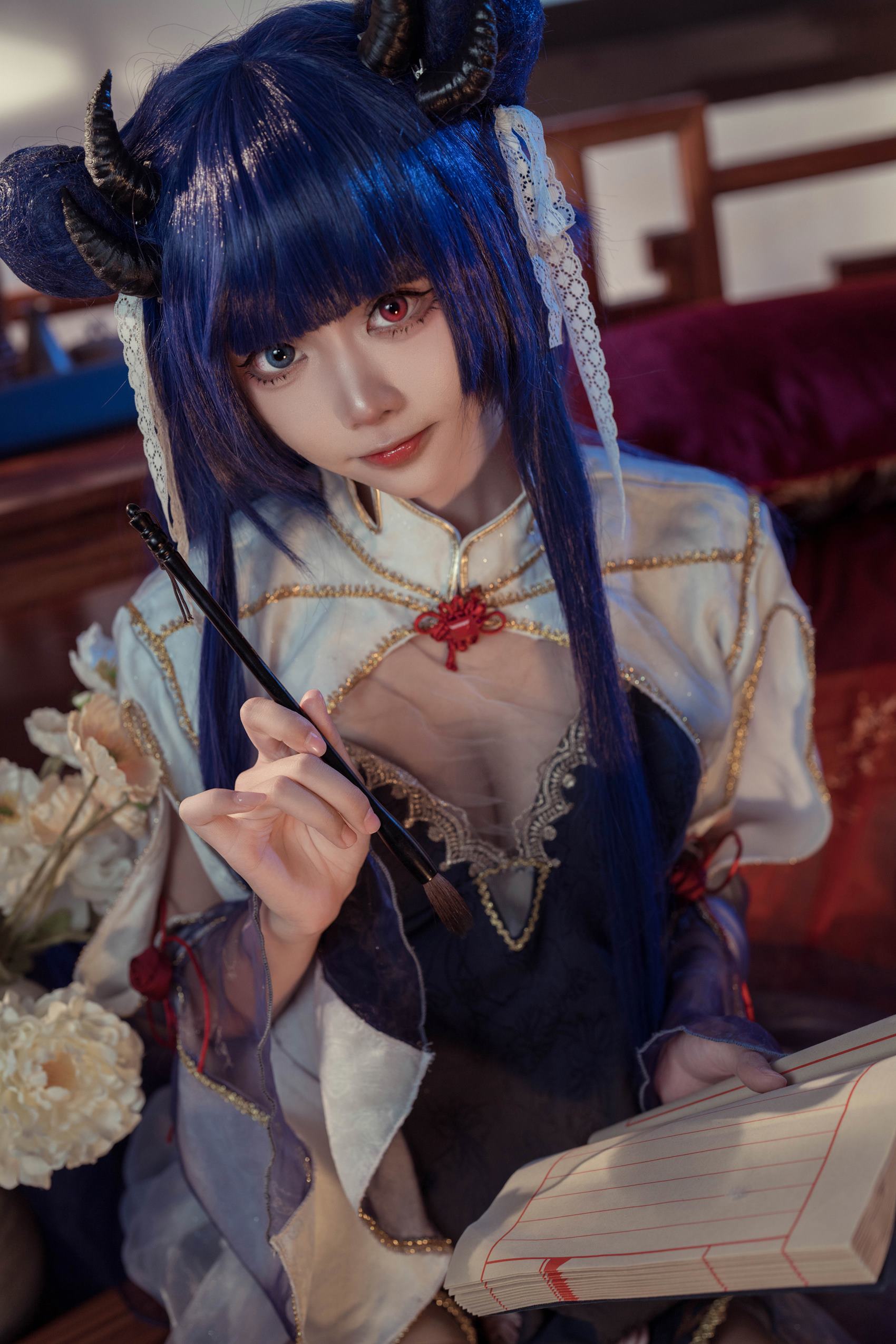 图片[25]-艾西aiwest – 碧蓝航线 伊吹 新年旗袍[35P] – 速更版-美库