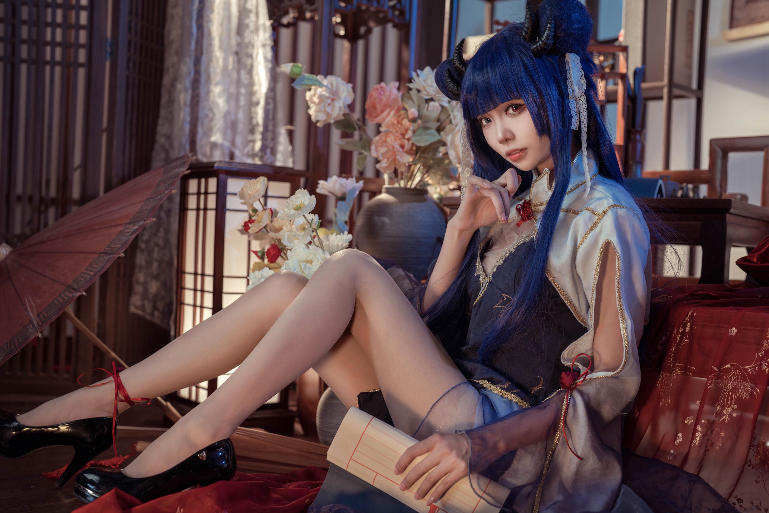 图片[29]-艾西aiwest – 碧蓝航线 伊吹 新年旗袍[35P] – 速更版-美库