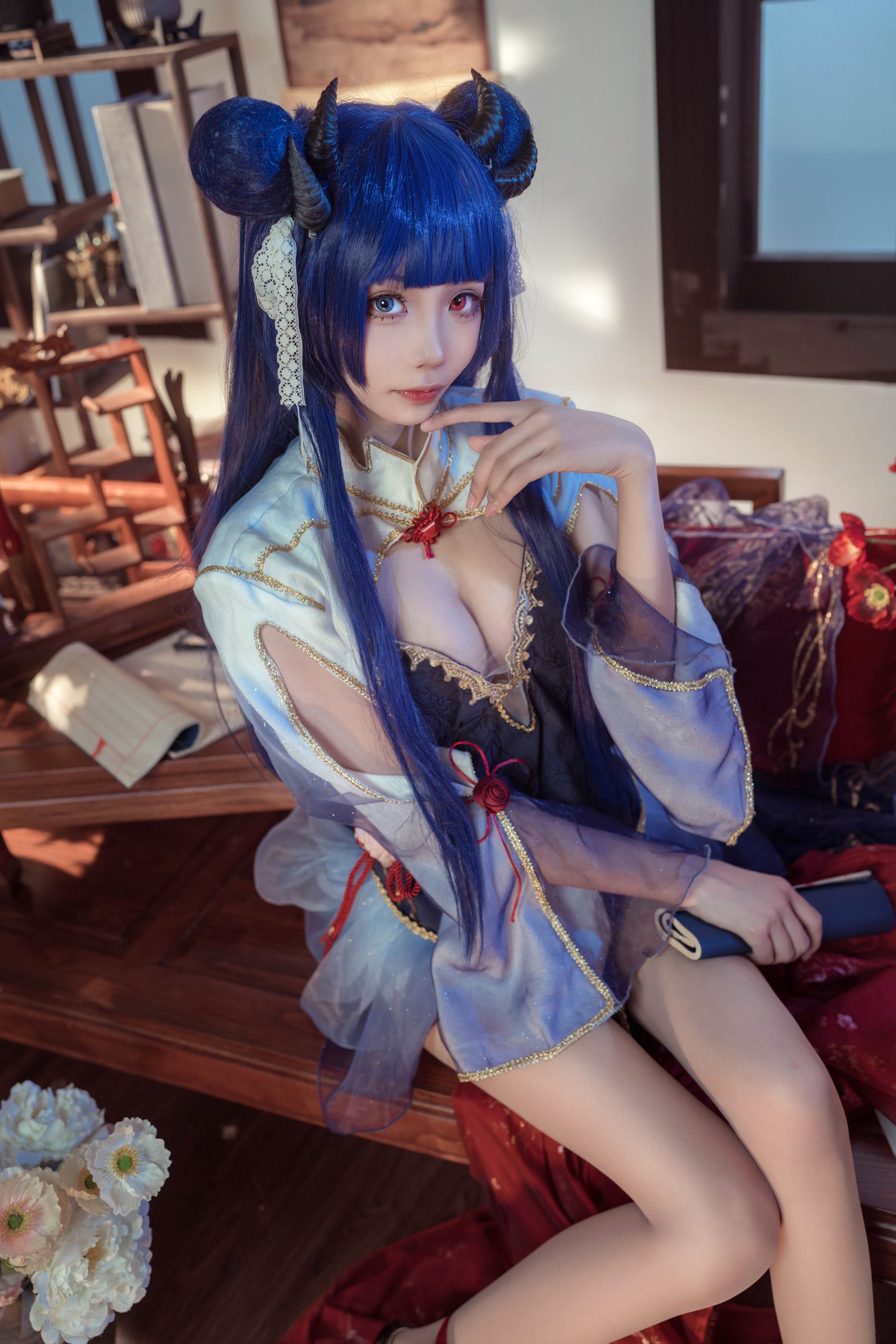 图片[35]-艾西aiwest – 碧蓝航线 伊吹 新年旗袍[35P] – 速更版-美库