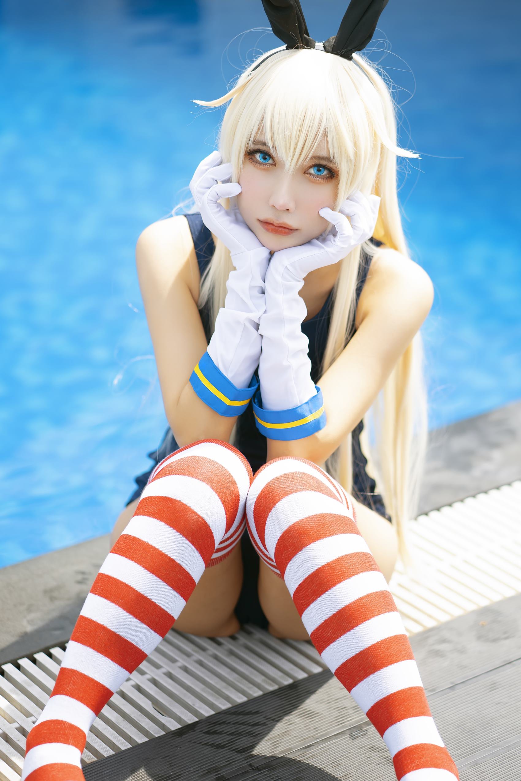 图片[10]-MingTao 明桃 – Shimakaze Swimsuit[31P] – 速更版-美库