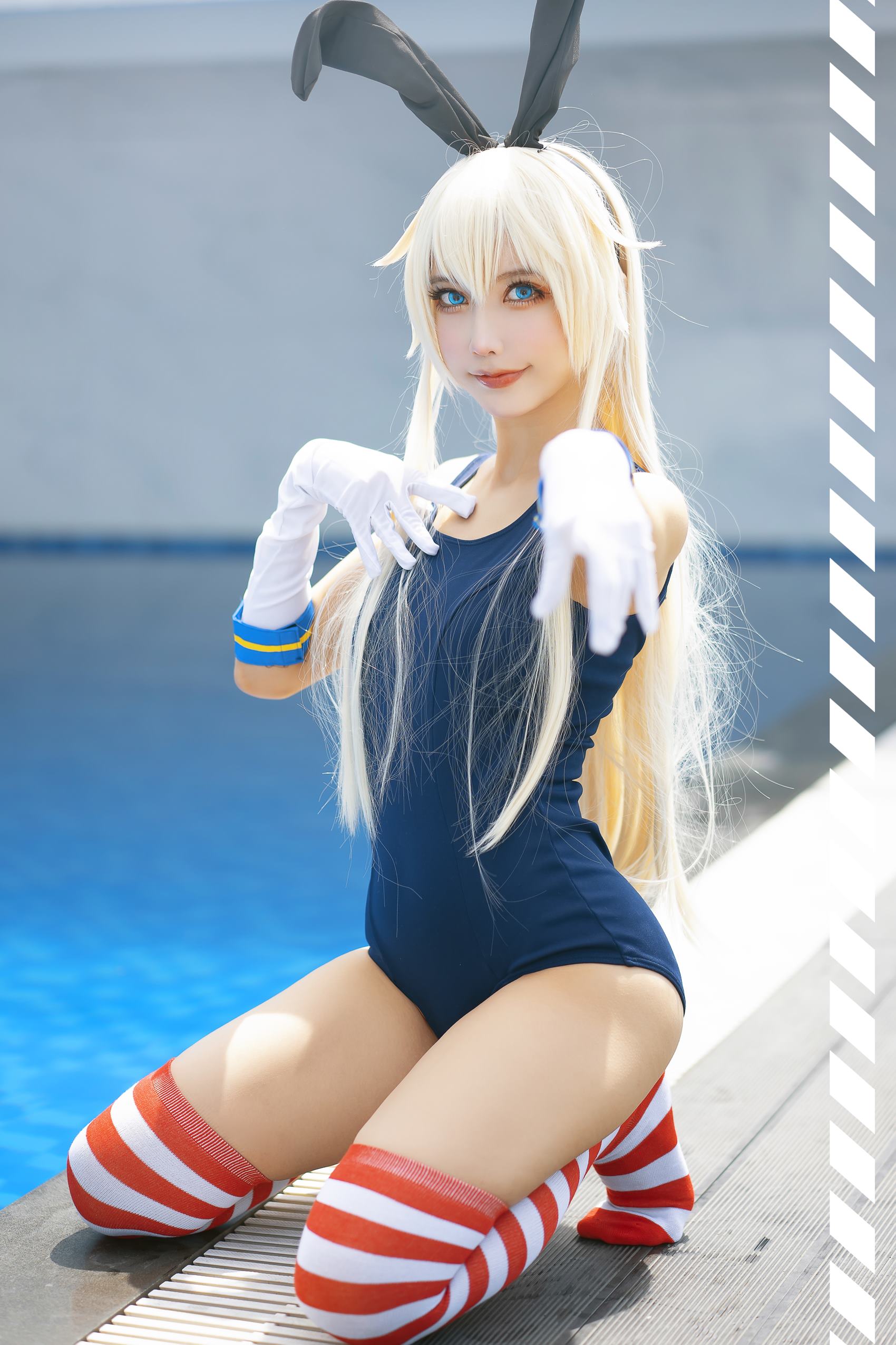 图片[15]-MingTao 明桃 – Shimakaze Swimsuit[31P] – 速更版-美库