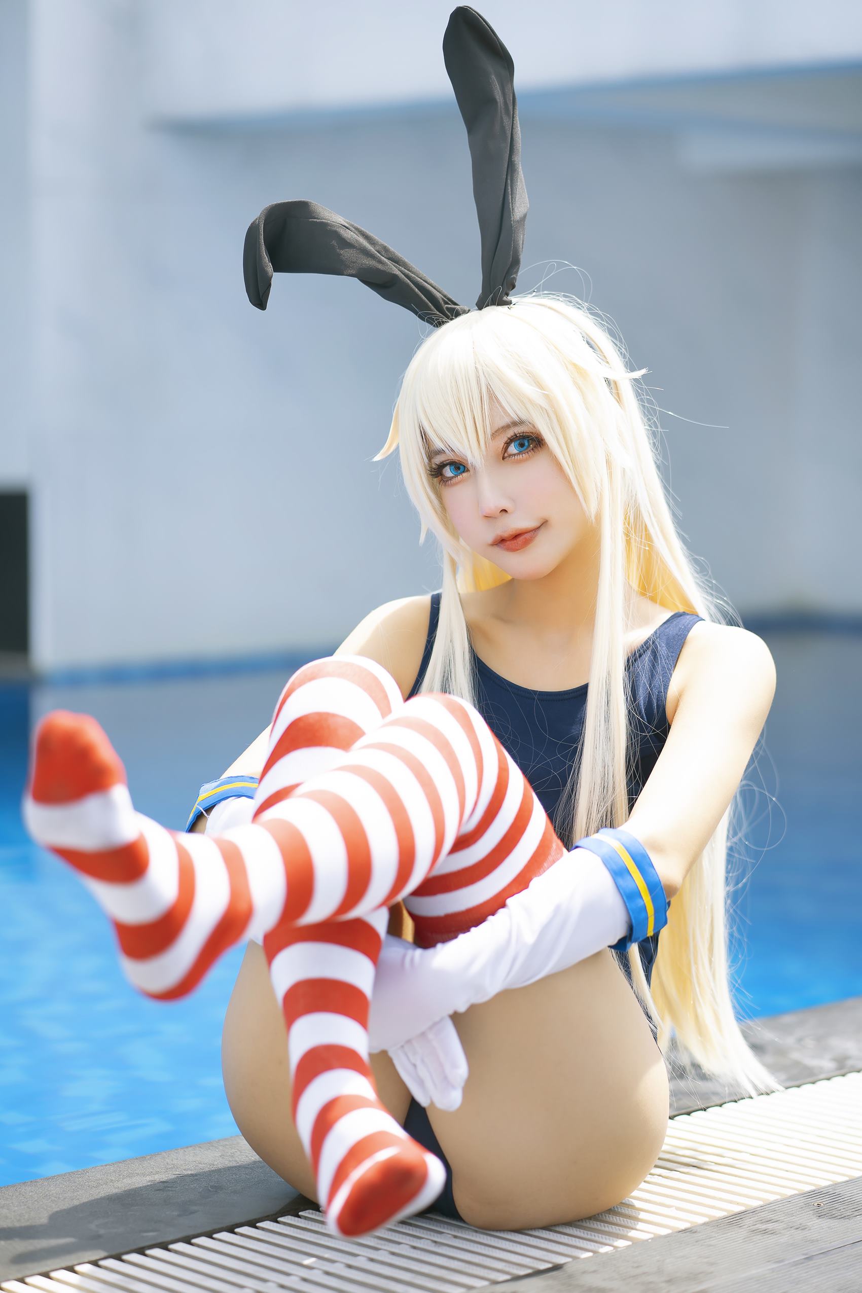 图片[18]-MingTao 明桃 – Shimakaze Swimsuit[31P] – 速更版-美库