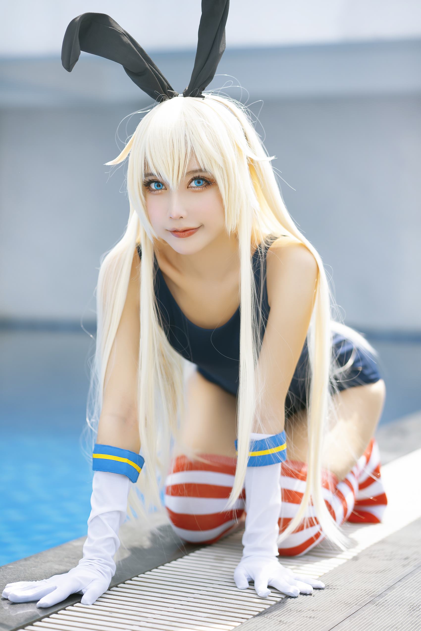 图片[19]-MingTao 明桃 – Shimakaze Swimsuit[31P] – 速更版-美库