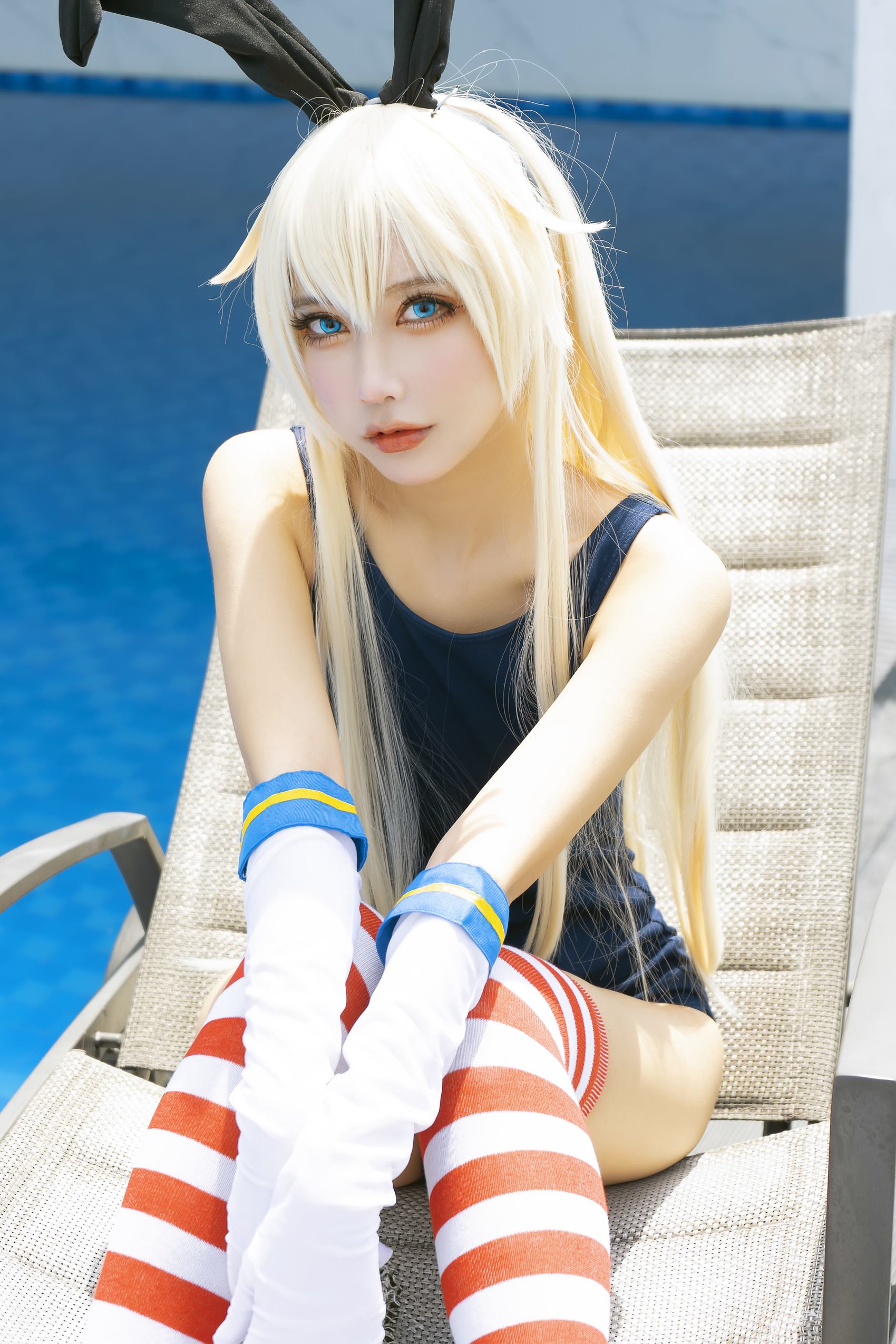 图片[24]-MingTao 明桃 – Shimakaze Swimsuit[31P] – 速更版-美库
